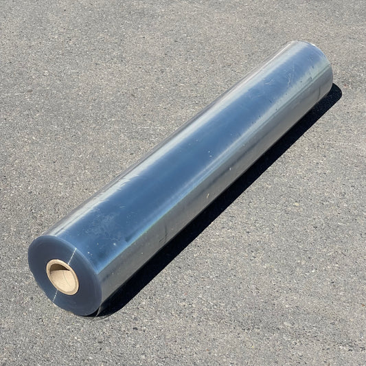 ZA@ MIXED Optically Clear Plastic Film/Clear Vinyl Roll 8 gauge, 49” width, 165 yds 849-OPC (New Other, Minor Damage)