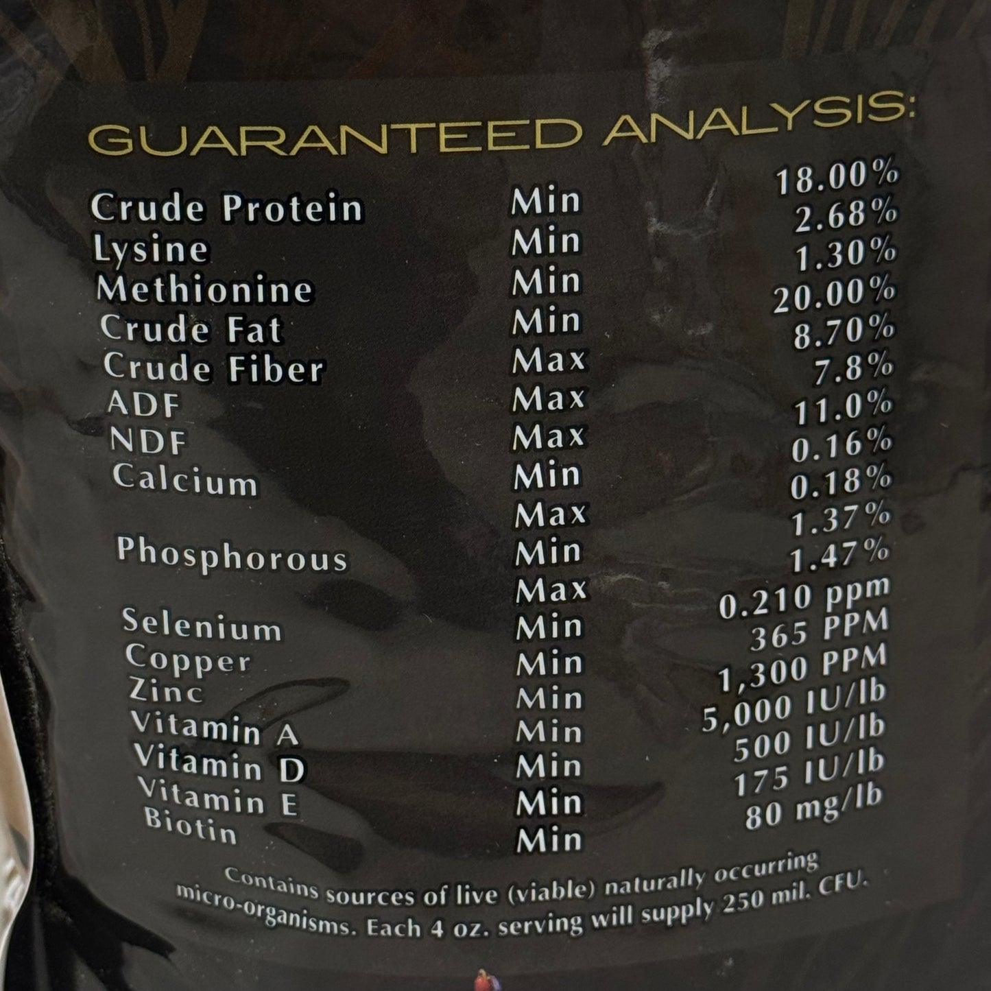 RENEW GOLD Glo Hoof And Hair Growth Supplement For Horses 7.5 lbs RGGLO7.5 BB 07/26