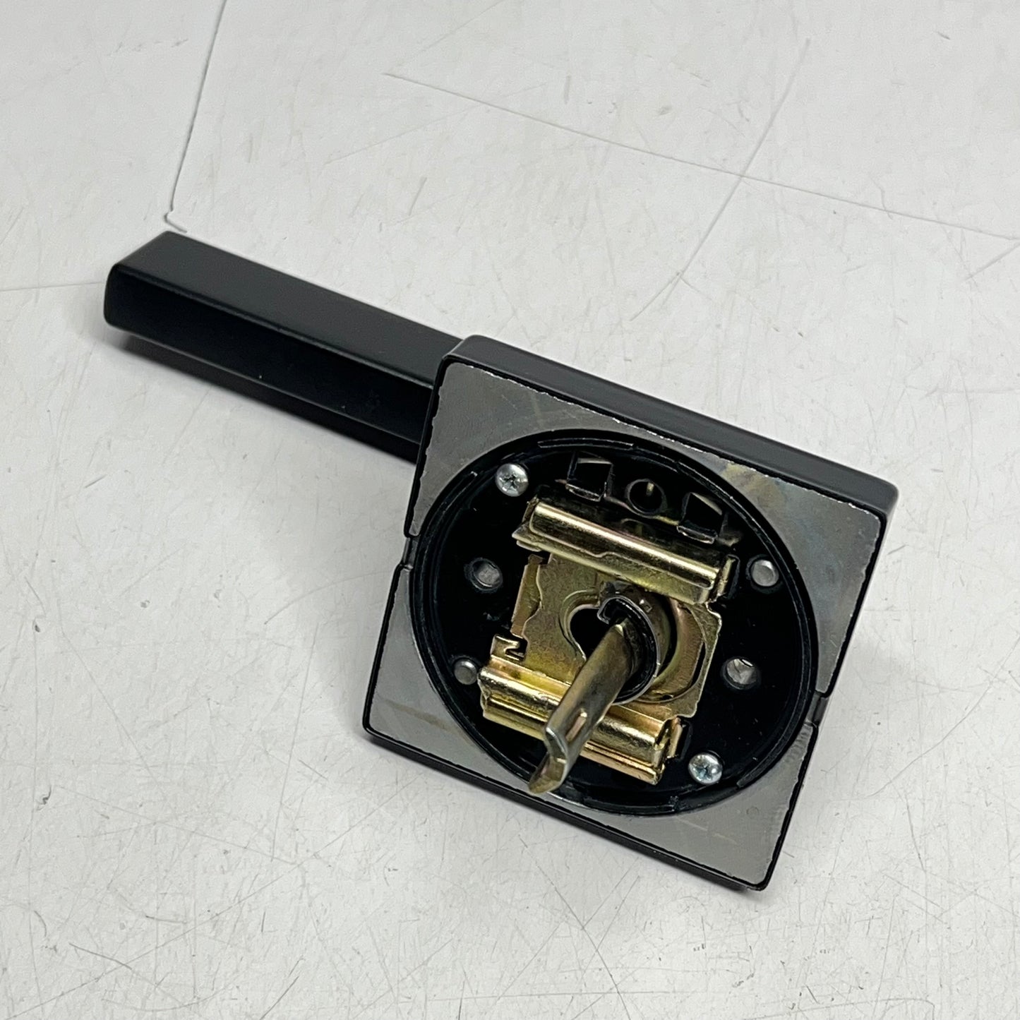KWIKSET Halifax Deadbolt Designer Style Interior Pack  Matte Black 99710-022