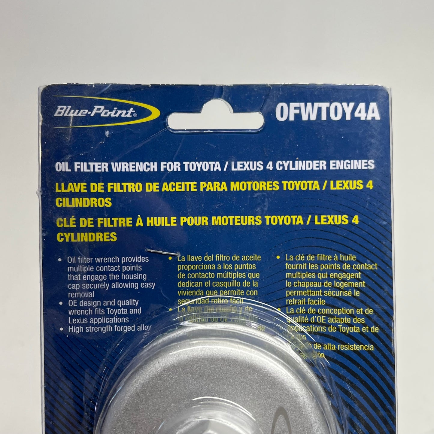 BLUE-POINT Oil Filter Wrench for Toyota/lexus 4 Cylinder Engines OFWTOY4A
