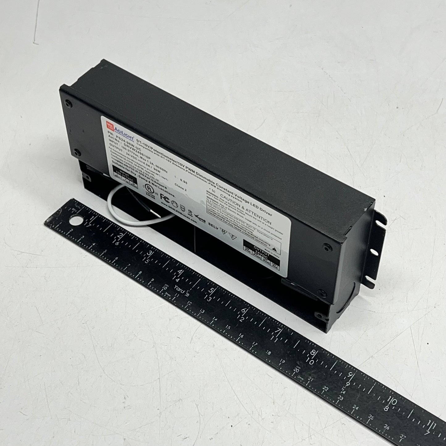 GEN LED ACOLYTE  Dimmable Waterproof Led Driver  96W 100V Black DRVW249610P