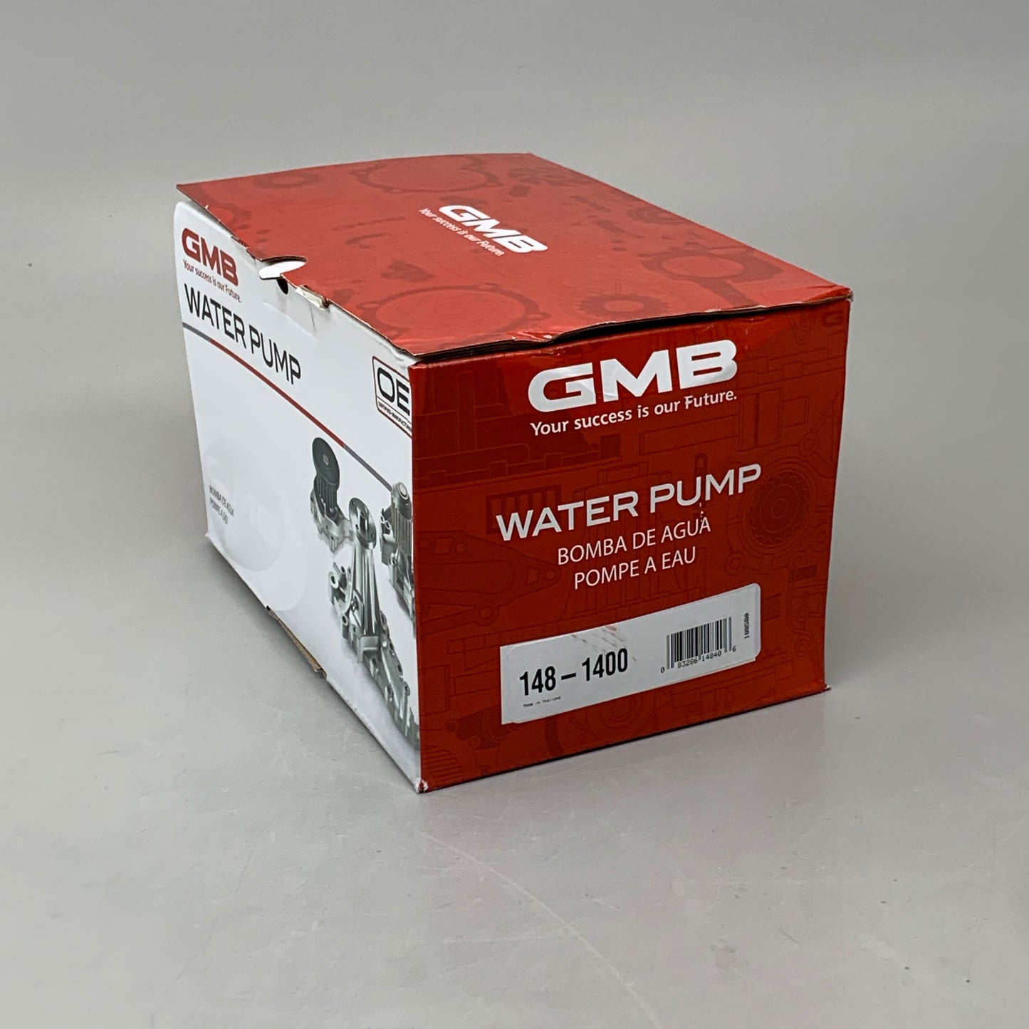 GMB Engine Water Pump for Dodge/Plymouth/Mitsubishi Vehicles 188580 148-1400