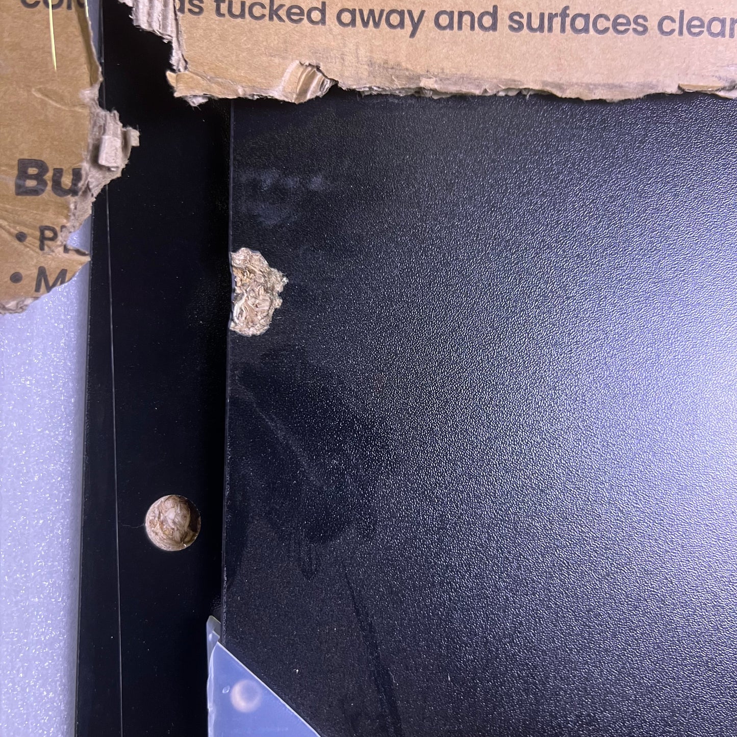 ZA@ ERGOAV Cabinets of Electric Standing Desk ERDC5-01WN (New Other, Minor Damage)