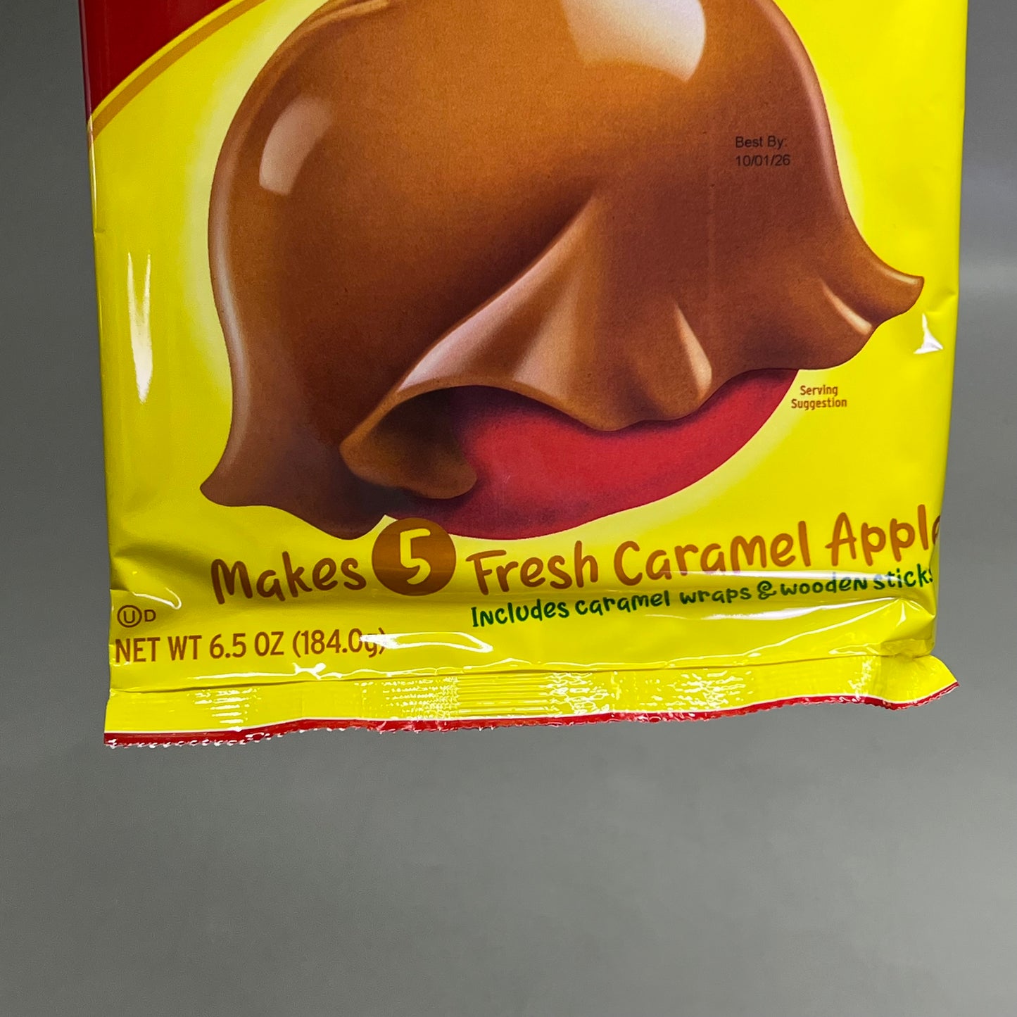 CONCORD FOODS (6 PACK) Wrapples Caramel Apple Wraps Makes 5 6.5oz BB 10/26