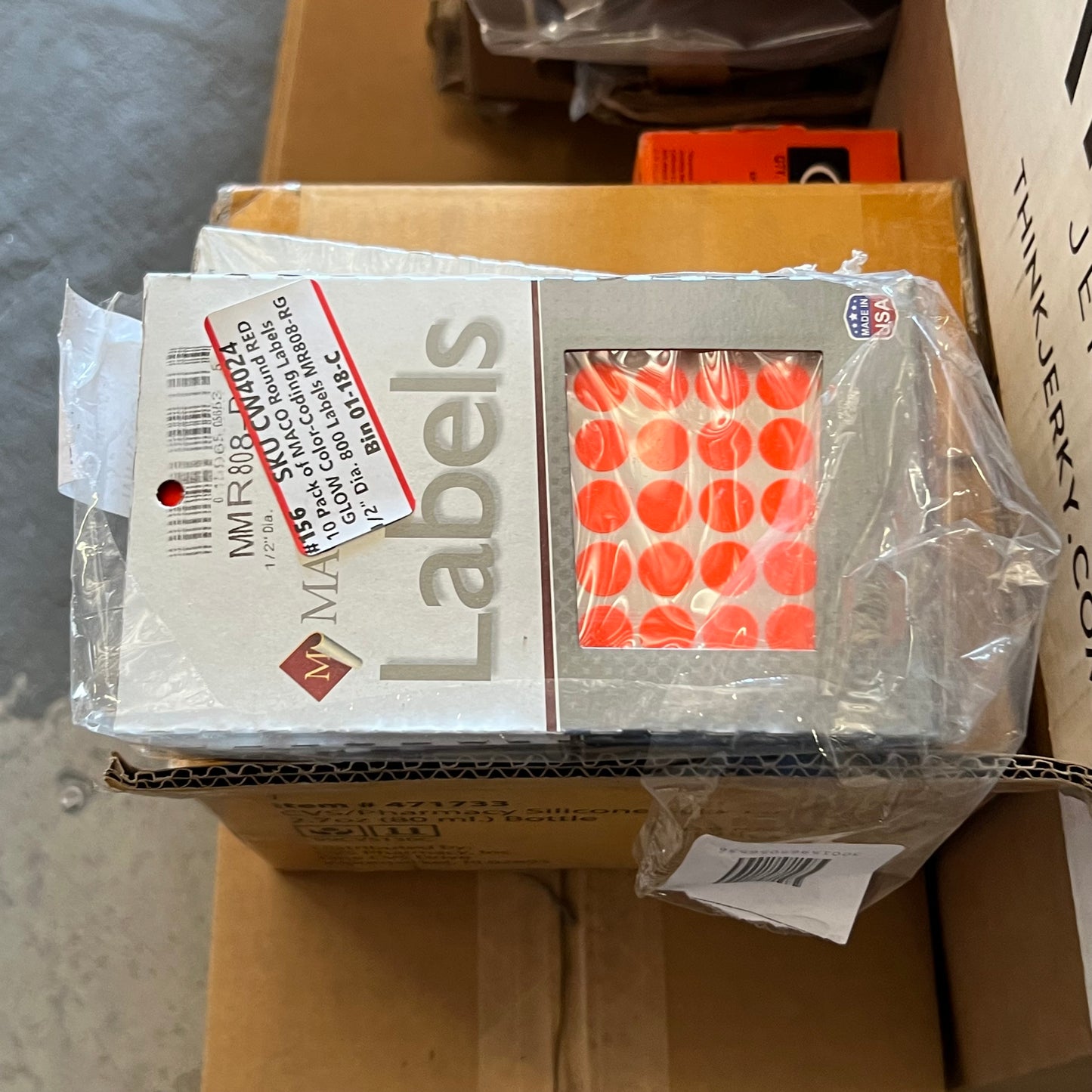 ZA@ Pallet of Emblem for Commercial Pizza Oven, Red Container, Coding Labels, Door Panel Cover, Etc... (AS-IS)