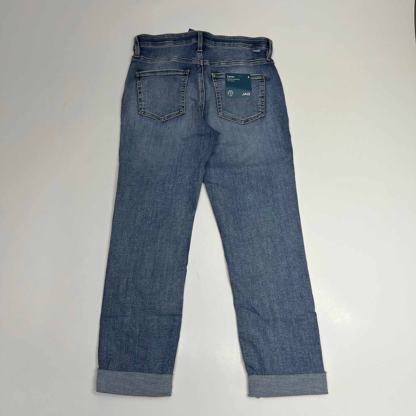 JAG Carter Girlfriend Jean Slim-leg Women's Sz 8/26 Mid Vintage J2967ECF209