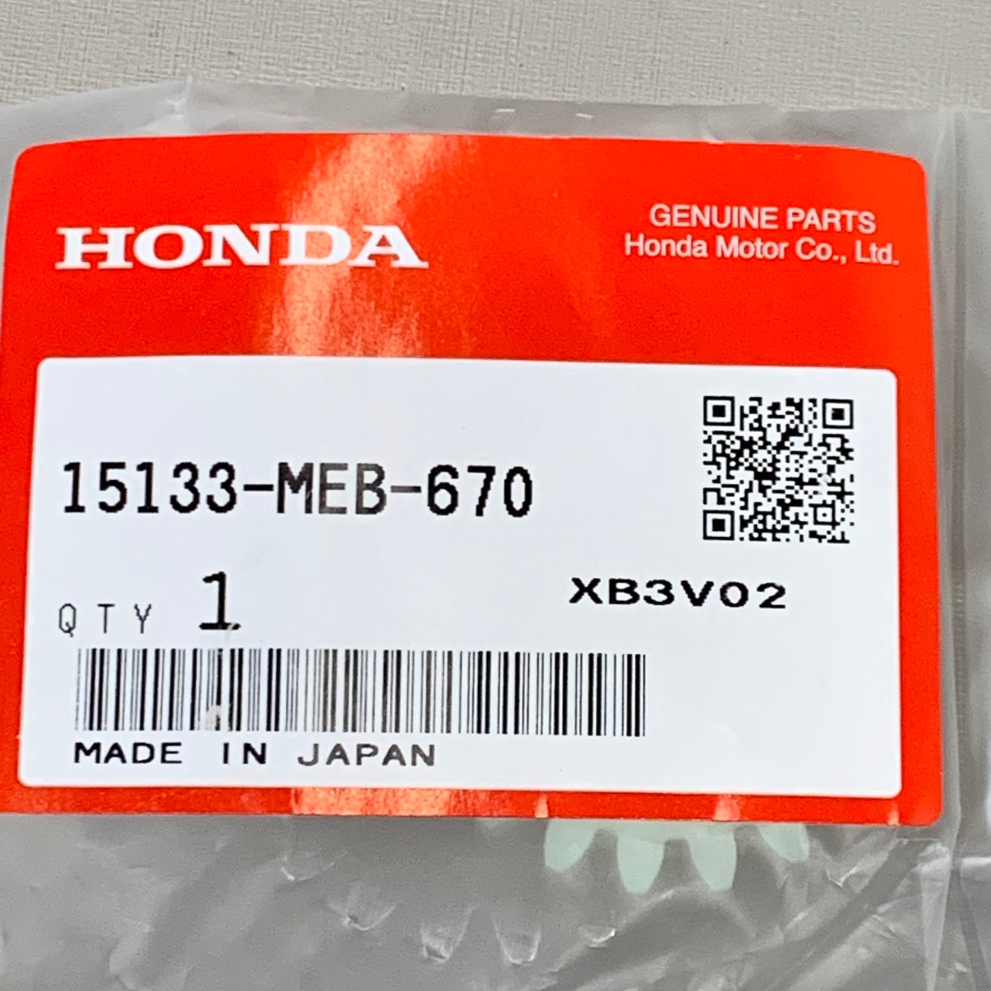 HONDA Oil Pump Driven Gear CBR1000RR CRF150 R CRF150R CRF150RB OEM 15133-MEB-670