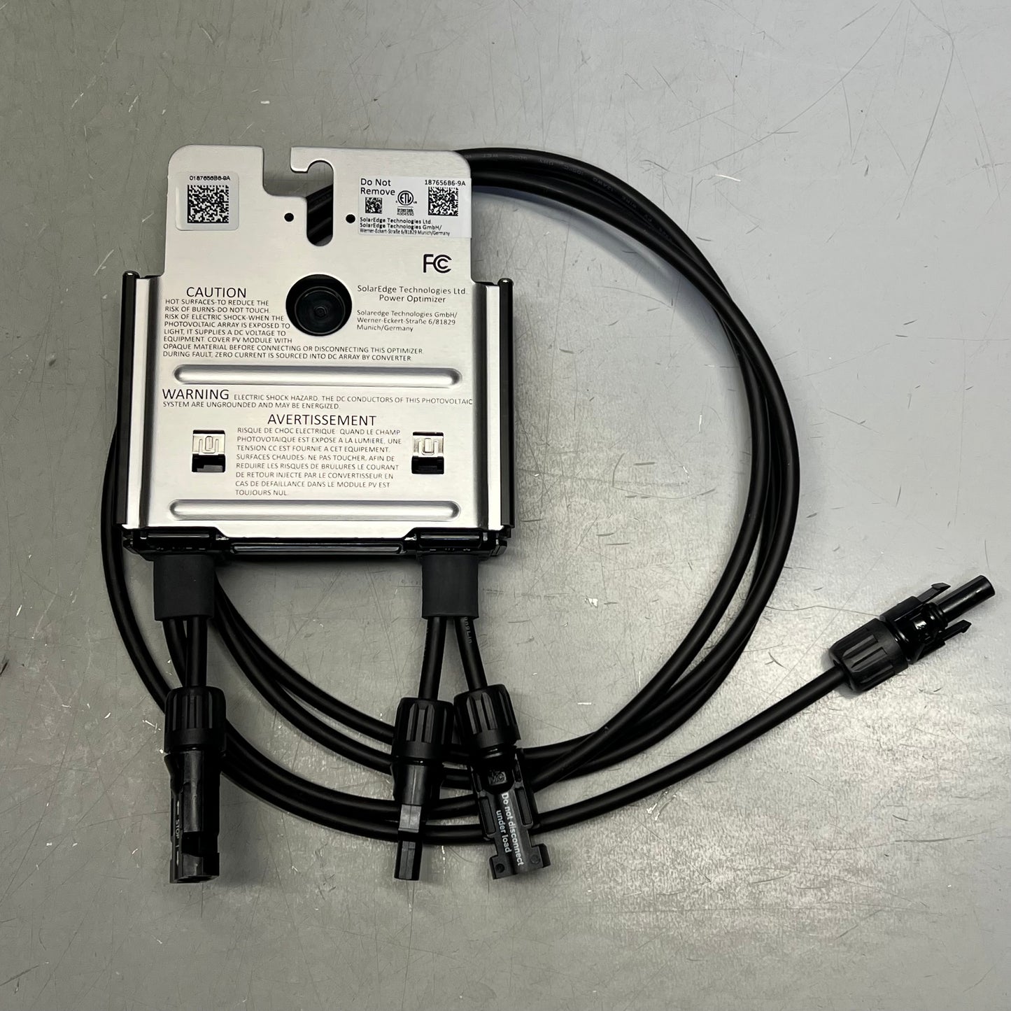 SOLAR EDGE S Series Power Optimizer Rated For 440W/60V 15 Amp S440-1GM4MRM