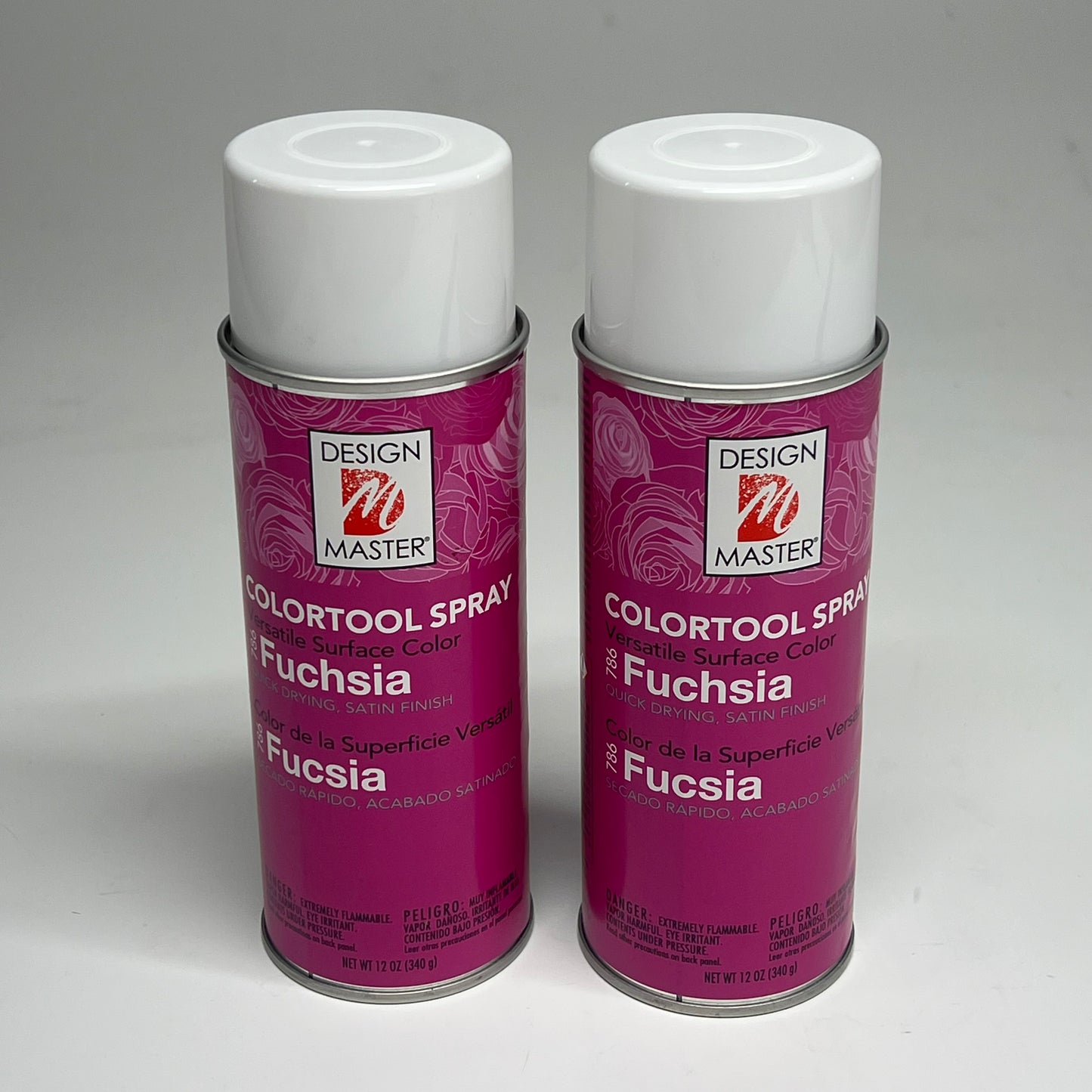 DESIGN MASTER (2 PACK) Just for Flowers Transparent Flower Dye 11 oz Fuchsia 786