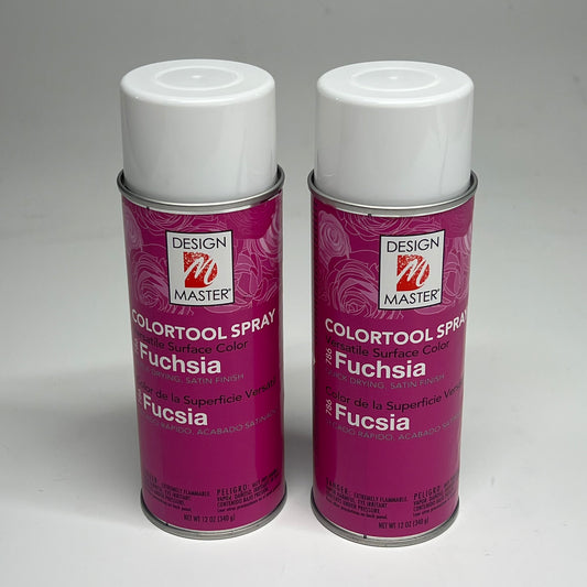 DESIGN MASTER (2 PACK) Just for Flowers Transparent Flower Dye 11 oz Fuchsia 786