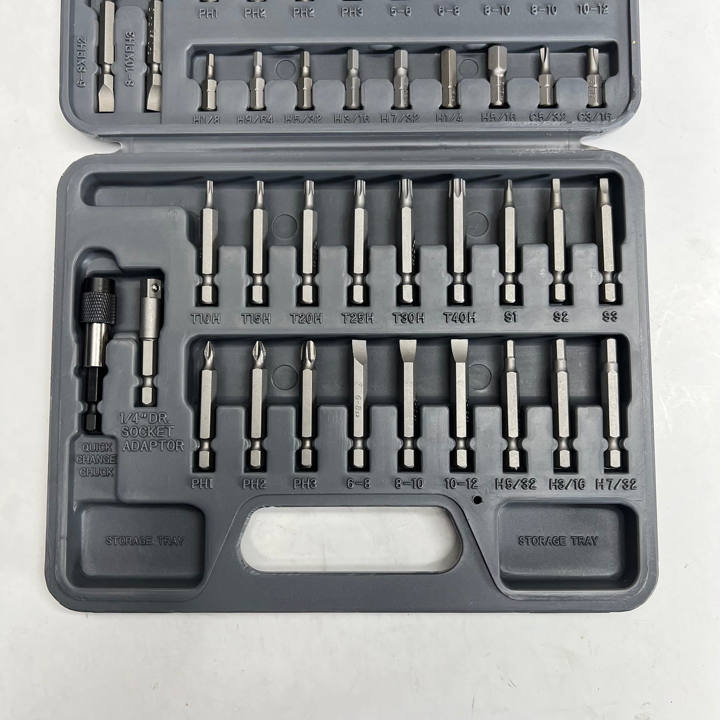 BLUE POINT Power Bit Set for Use W/ Snap on  52 pc 1/4"Drive YA52PBSQC