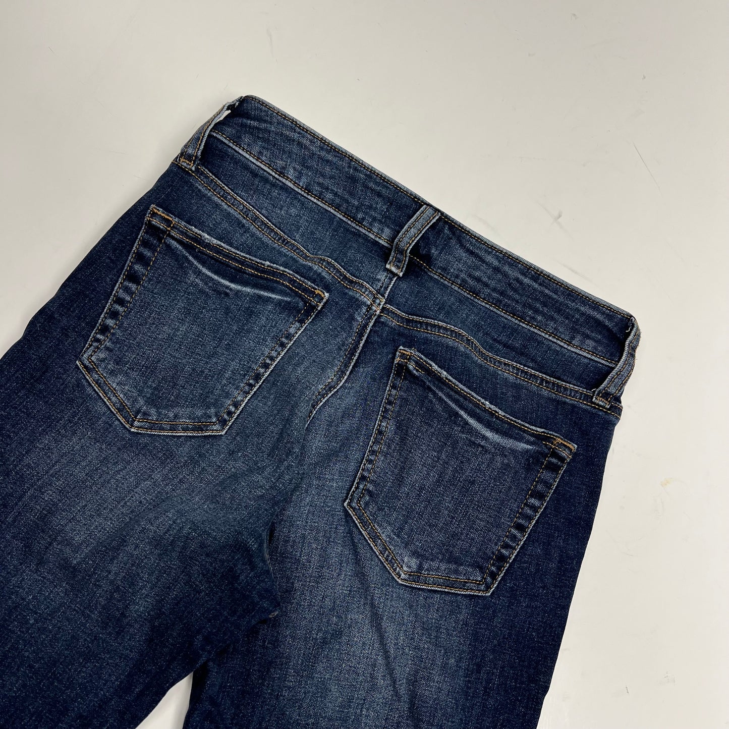 SILVER JEANS CO Distressed Suki Skinny Jeans Women's Size 27/27 Dark Indigo
