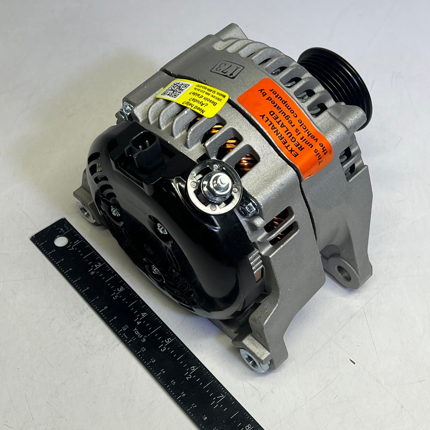 NAPA Remanufactured Alternator Axial Fan for Dodge & Ram 220 A 12 V 2138908