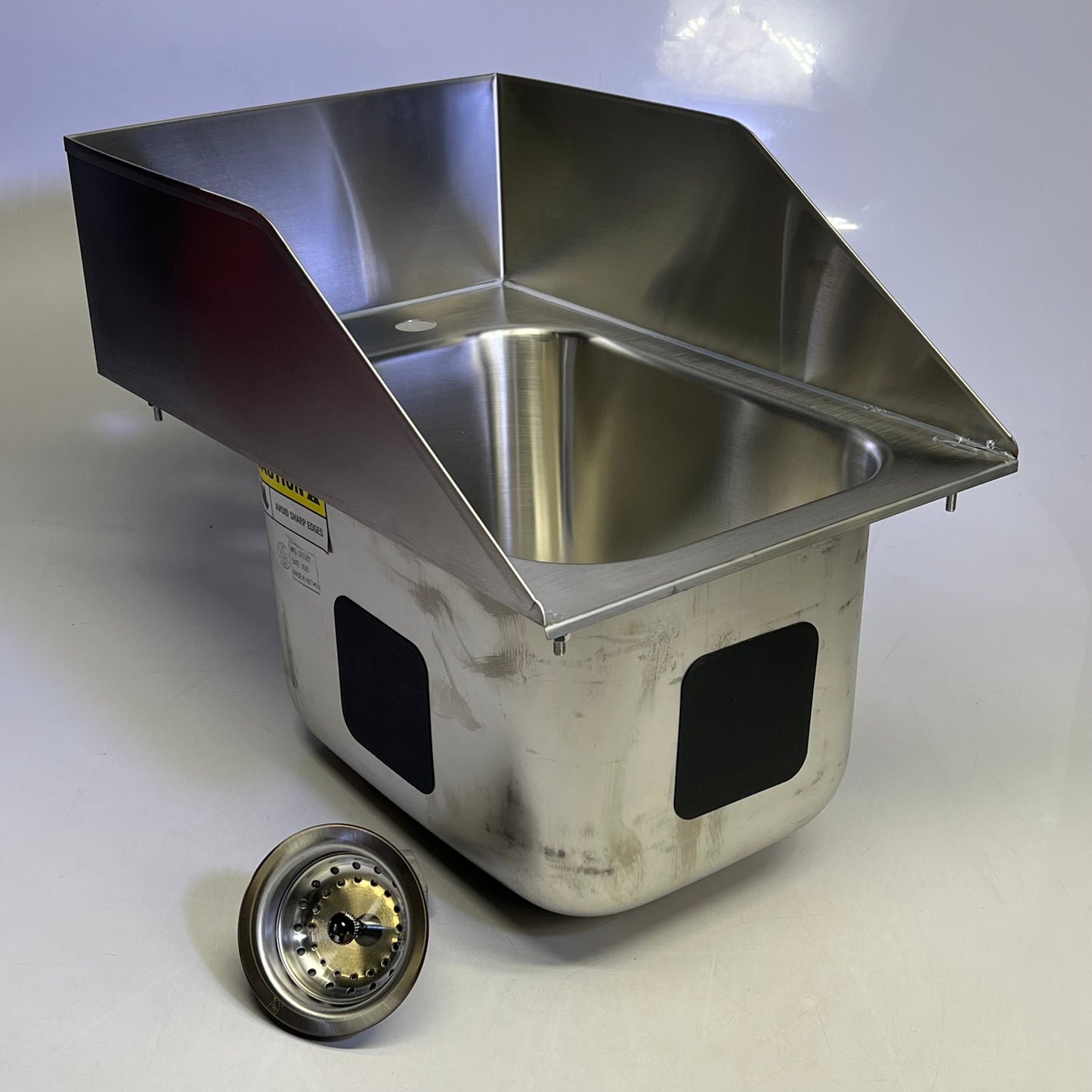 WATERLOO 18 Gauge SS One Compartment Drop-in Sink Bowl 10"x14"x10" 750DI110S18