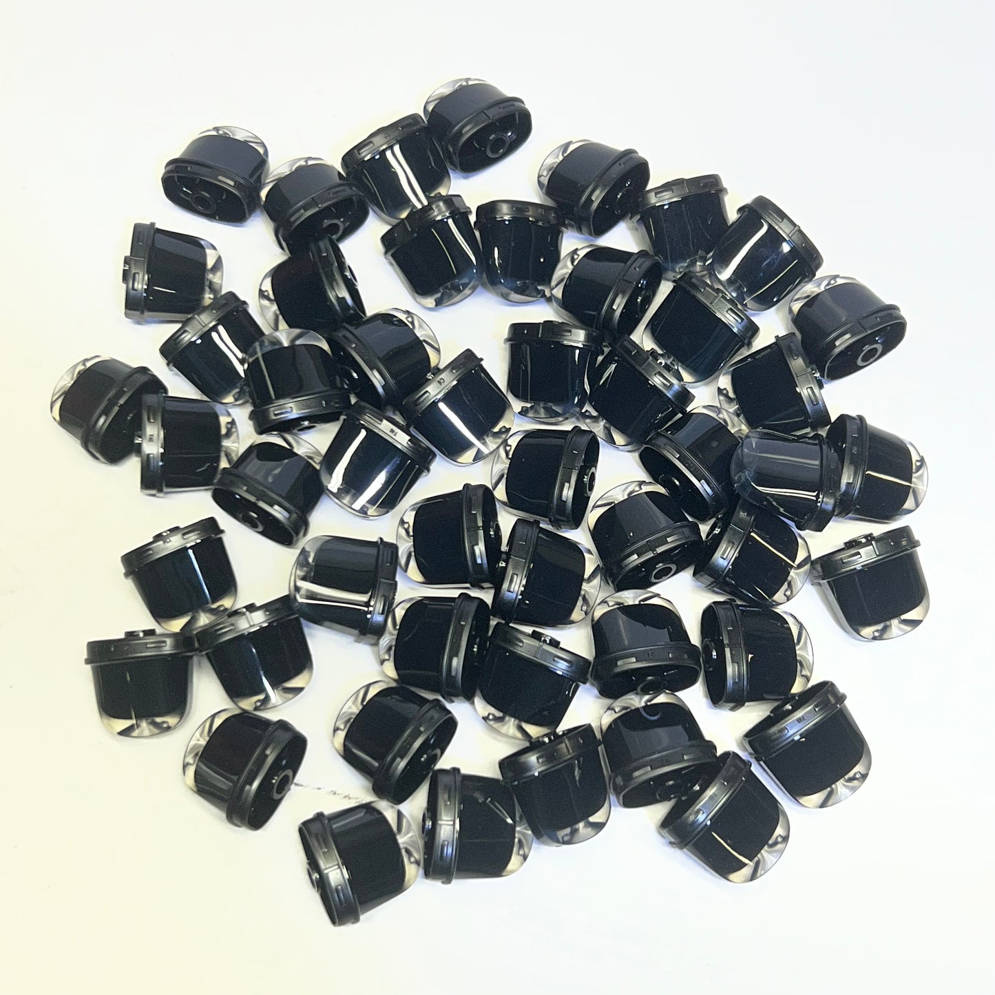 50x Y Style Replacement Vapor Device Mouthpieces Black