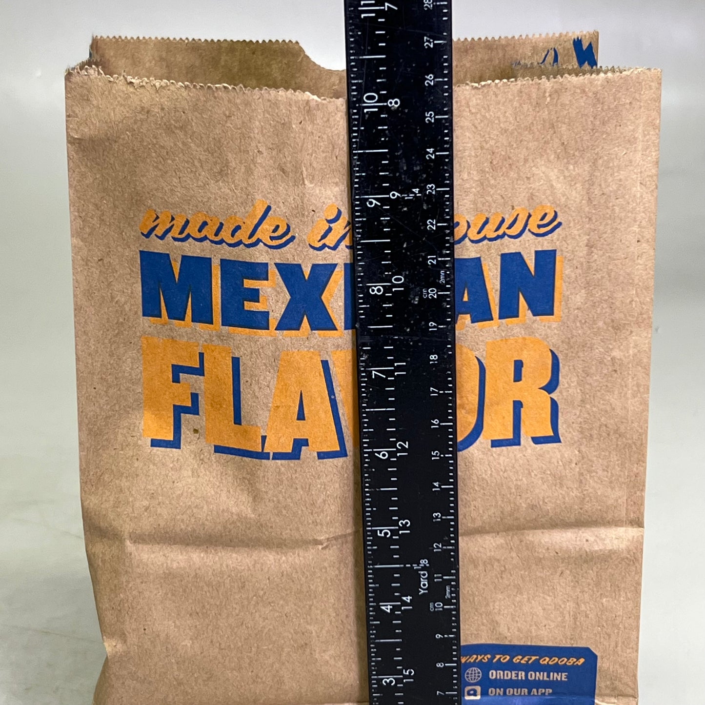 ZA@ MEXICAN FLAVOR (1000 Bags) Paper Bags SQ12-P (New Other, Distressed Box)