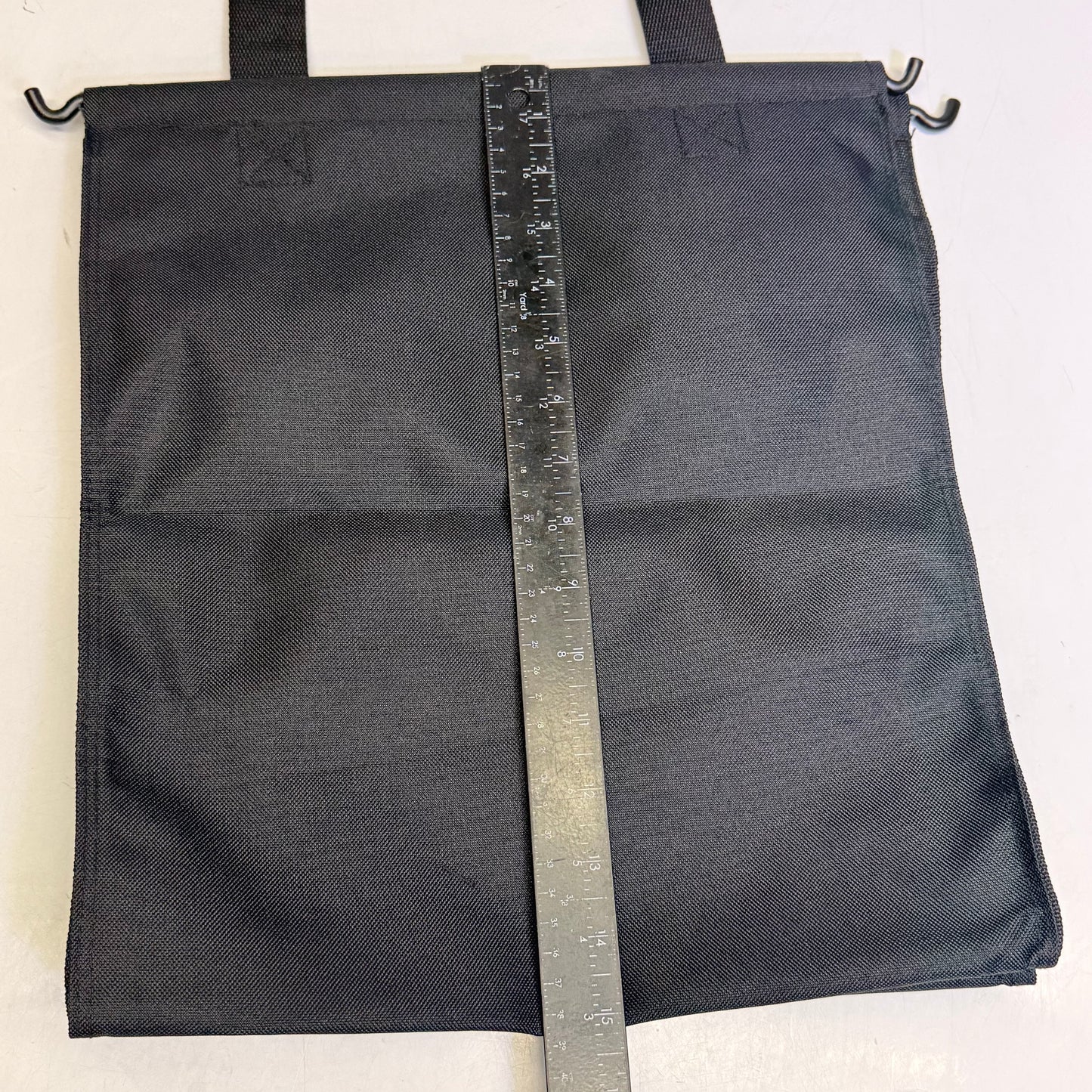 REV A SHELF Cloth Tilt Out Fabric Hampers 18" Wide 14" Deep Black CTOHSL-18-1