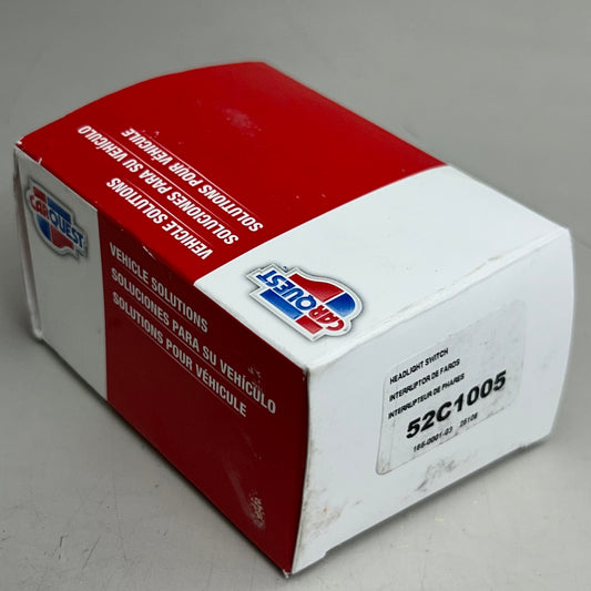 CARQUEST Headlight Switch Interruptor Replacement Part 5251005 (New Other- Slightly Distressed Packaging)