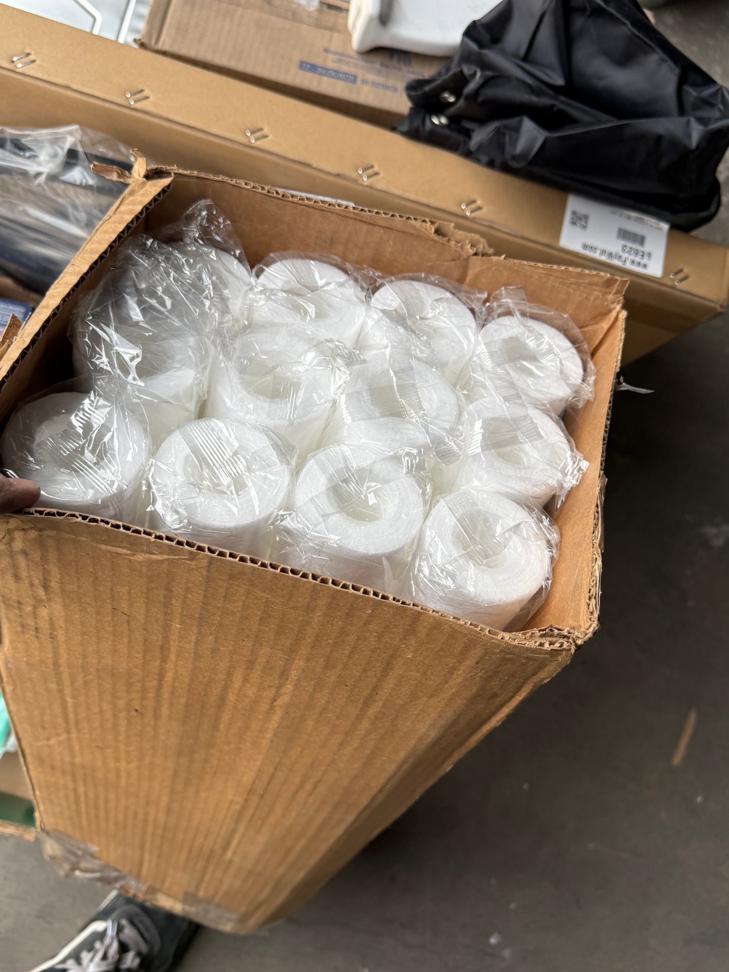 ZA@ Pallet of Wipes, DEUTZ Parts, Aluminum Pan Covers, StandFast Traction Additive, Filters, THERMASOLV, DENSO, Kwikset, & MORE! (AS-IS)