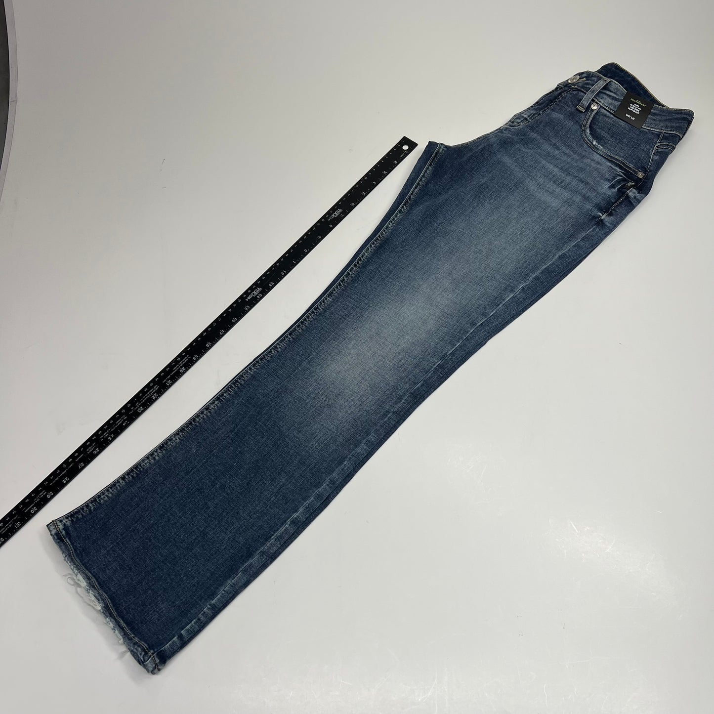 VESSEL Suki Curvy Fit Mid Rise Slim Boot Jeans Women's Sz 31/31 Indigo