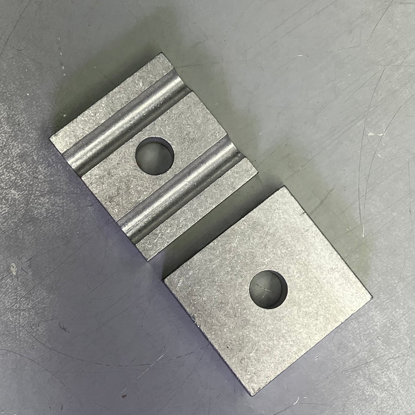 PLP Aluminum Downlead Cushion Clamp 1/2 HDWR 0.469-0.515" Chrome 8003266H3