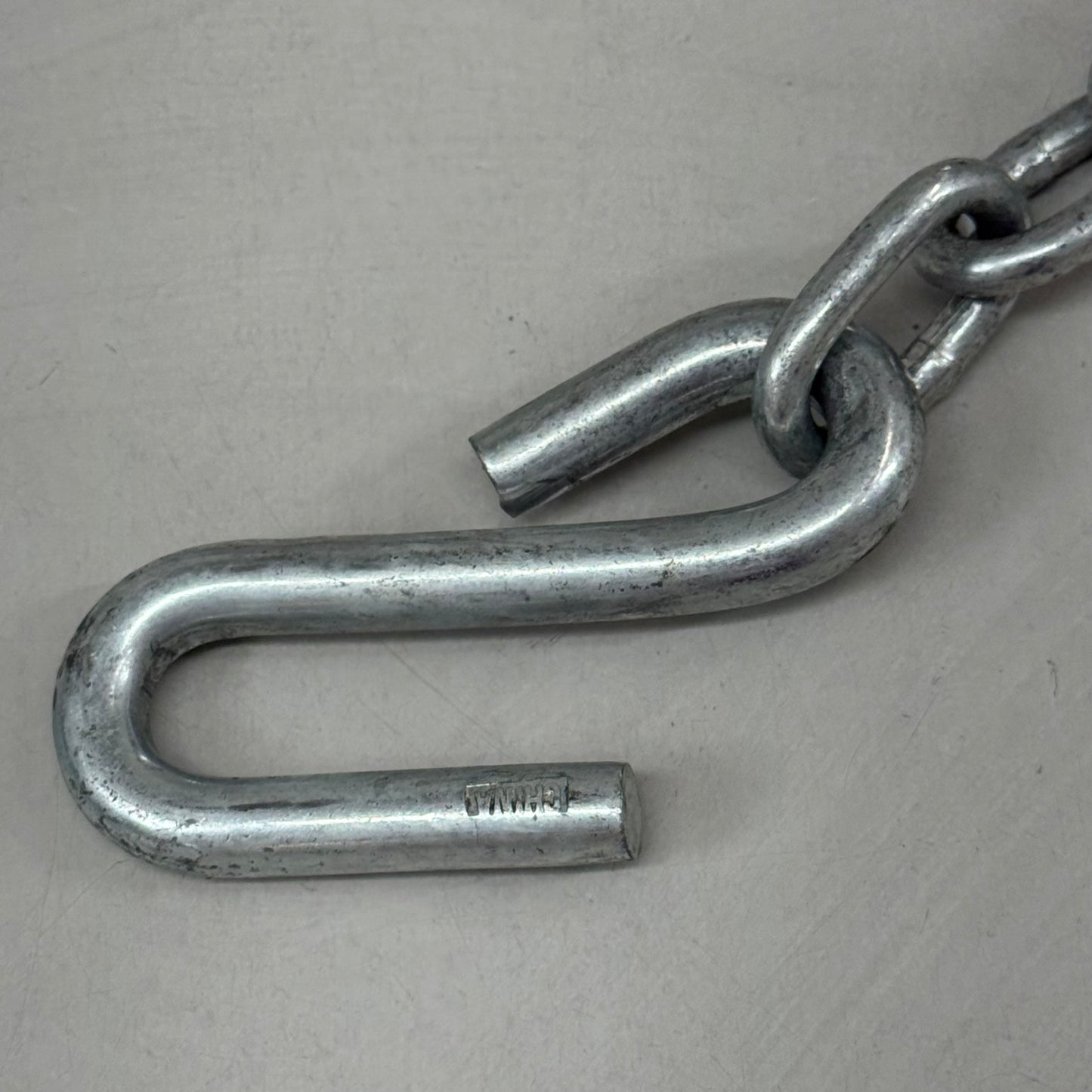 CURT Safety Chain With 2 S-Hooks 48" Clear Zinc 80031 (As-is)