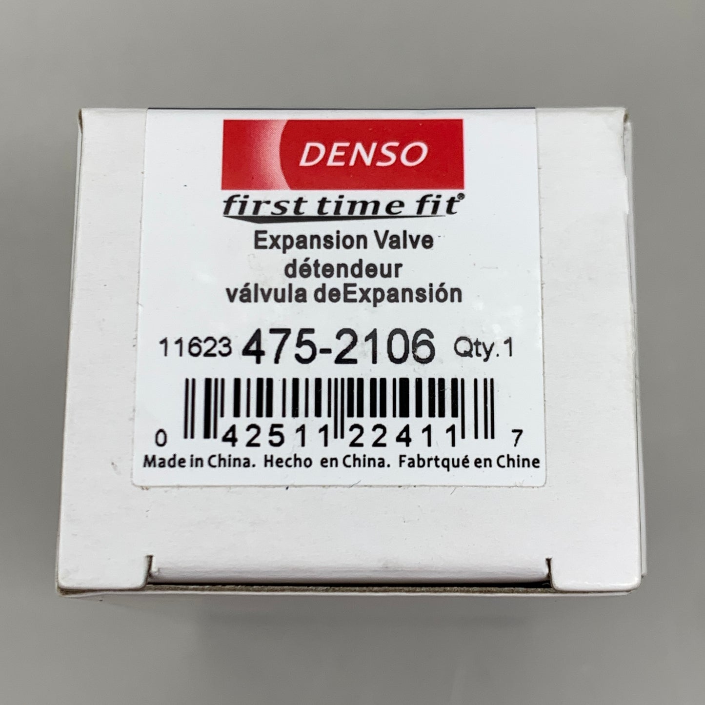 DENSO Aluminum A/C Expansion Block Valve 475-2106