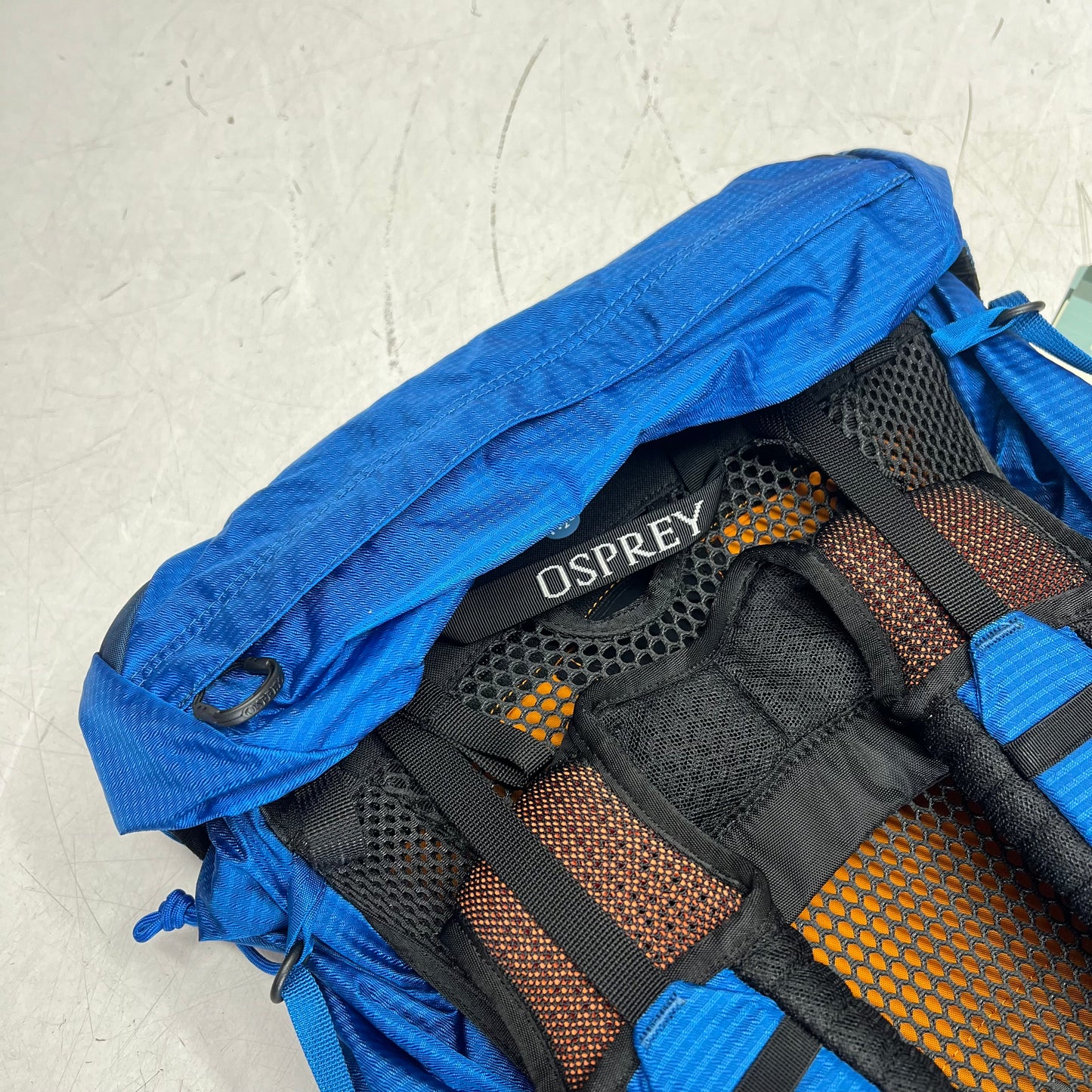OSPREY Exos 58 Backpack Comfort Pack Men's Sz L/XL 61L Blue Ribbon 10004021