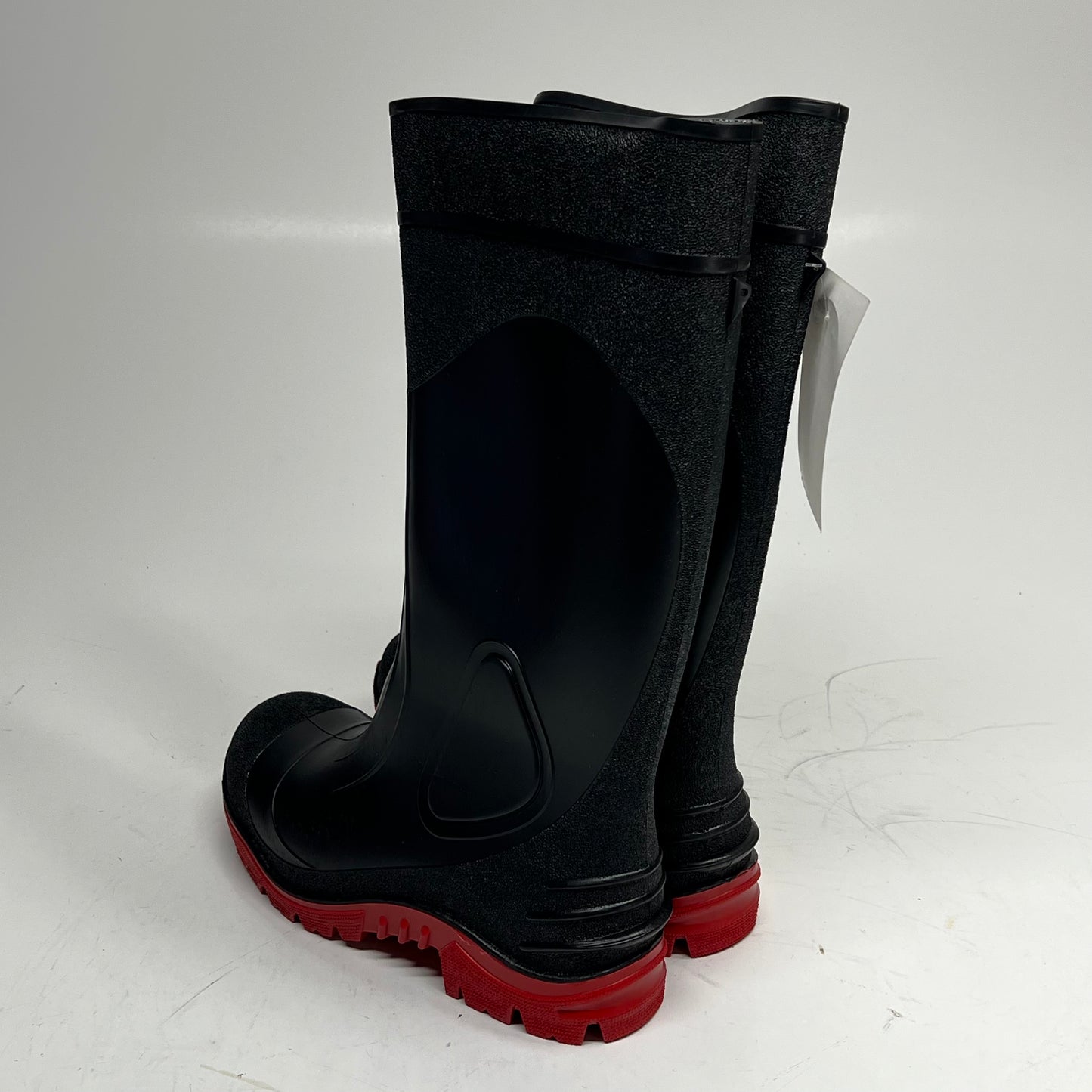 KRAFT TOOLS Over-the-sock PVC Construction Boots Men's Sz 12 Black GG912