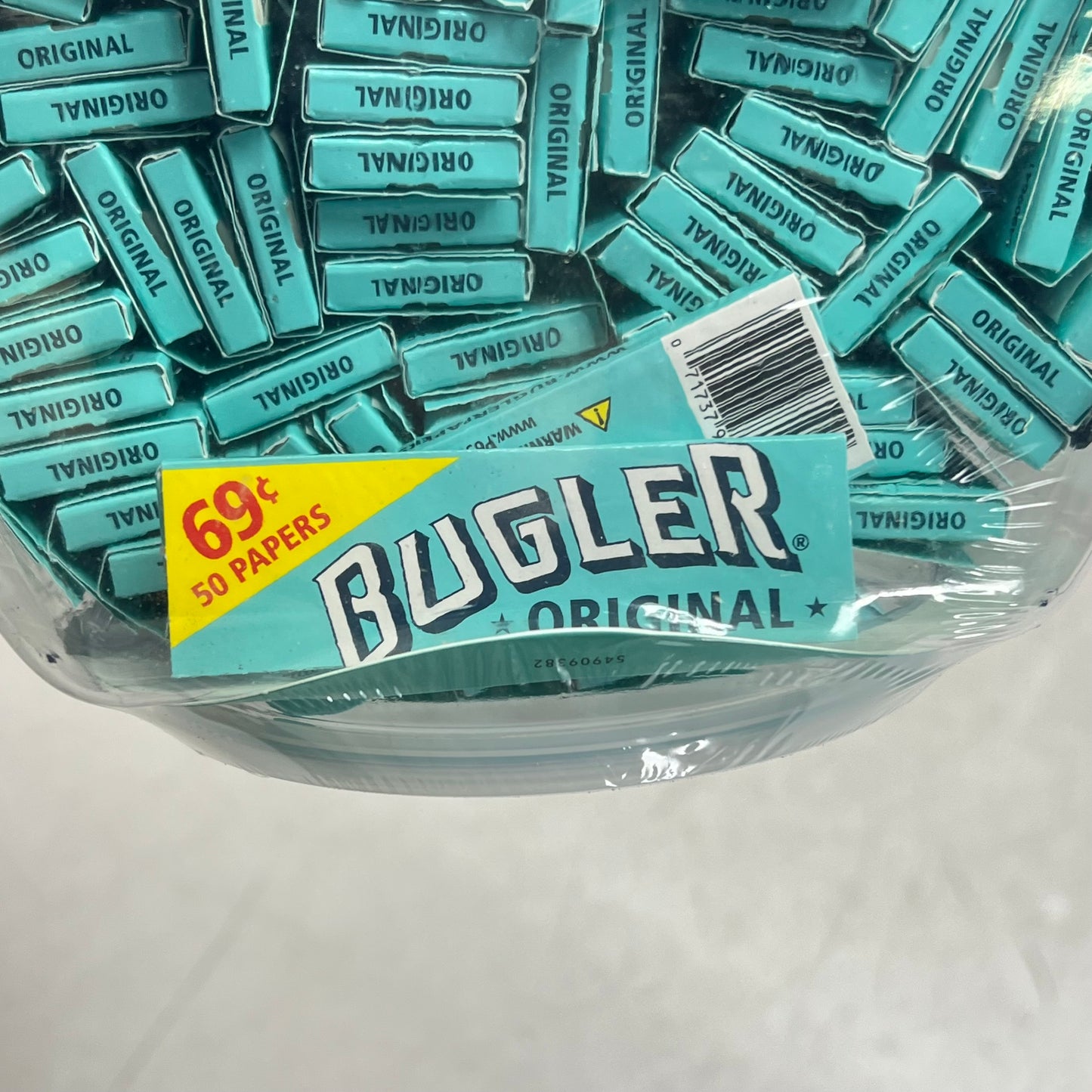 BUGLER (100 PACK, 50 EACH) Original Rolling Papers For Tabaco Unflavored White