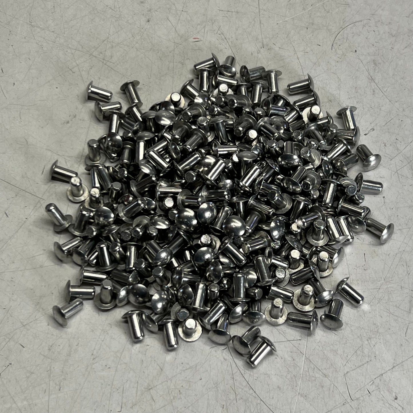 AURORA (264 Each) Mod Brazier Head Aluminum Rivet Sz 1/4" x 1/2", Grey RVT10-264
