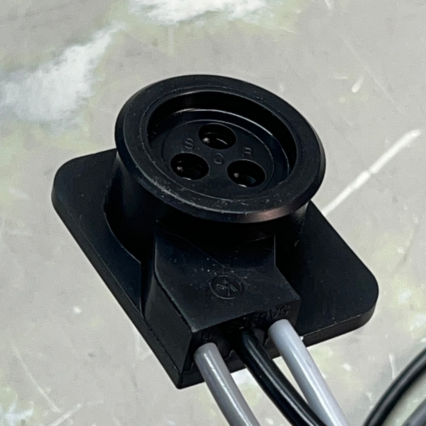 COPELAND Durable Power Cable W/ Molded Plug 43" Grey/Black 529-0060-24