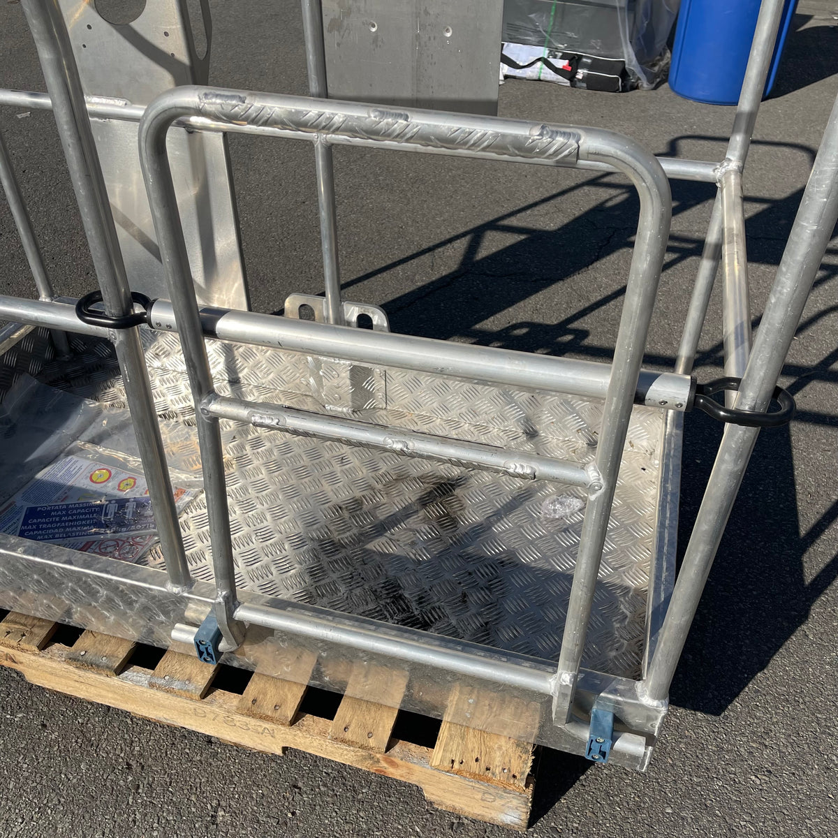 UNBRANDED Replacement Boom Lift Platform Basket 57"x43"x39" Aluminum