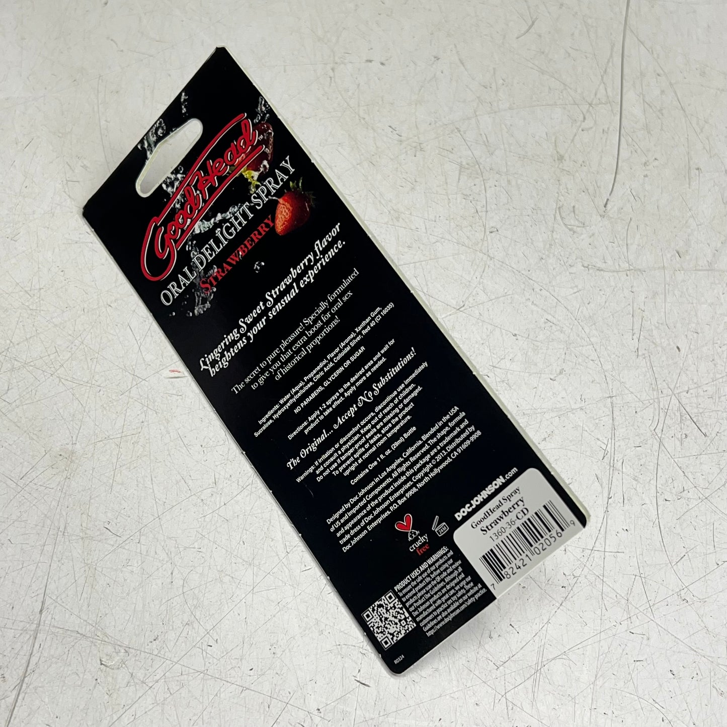 DOC JOHNSON (2 PACK) Good Head Oral Delight Spray Strawberry Flavor  1 Oz