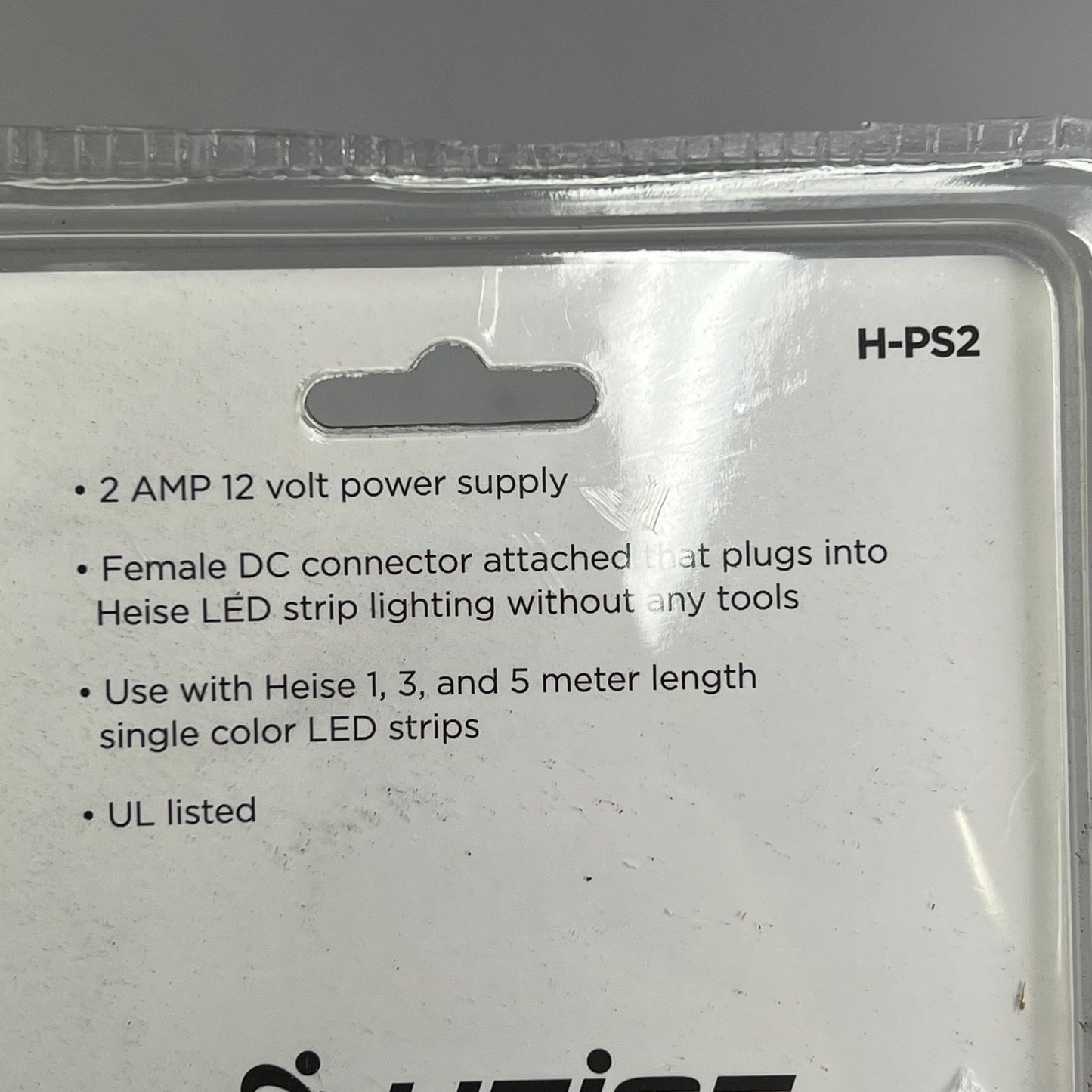 HEISE LED LIGHTING SYSTEMS Single Color Led Lights Power Supply  2 AMP 12V H-PS2