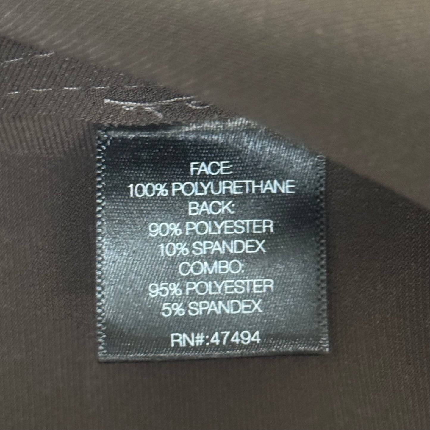 NORMA KAMALI Strapless Grace Mini Dress Unlined Women's Sz S/36 Chocolate