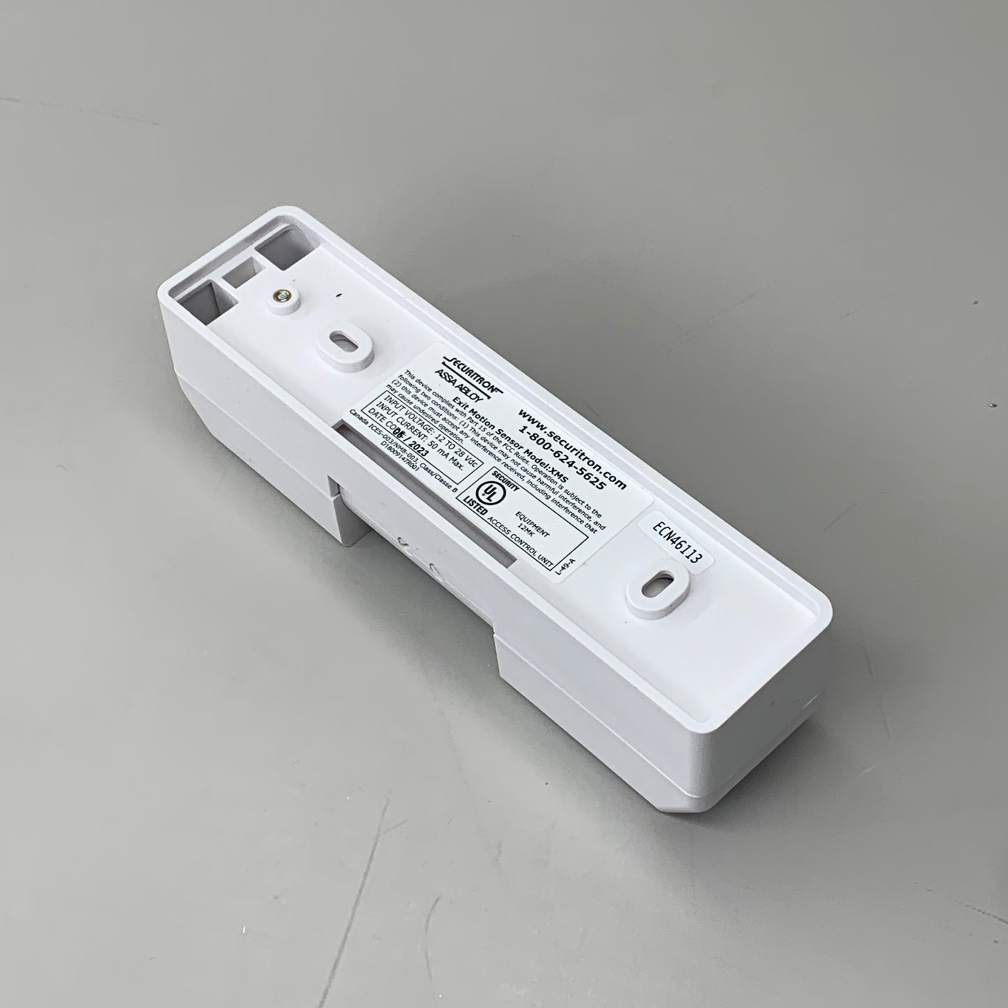 SECURITRON Exit Motion Sensor Adjustable Time Relock XMS PIR