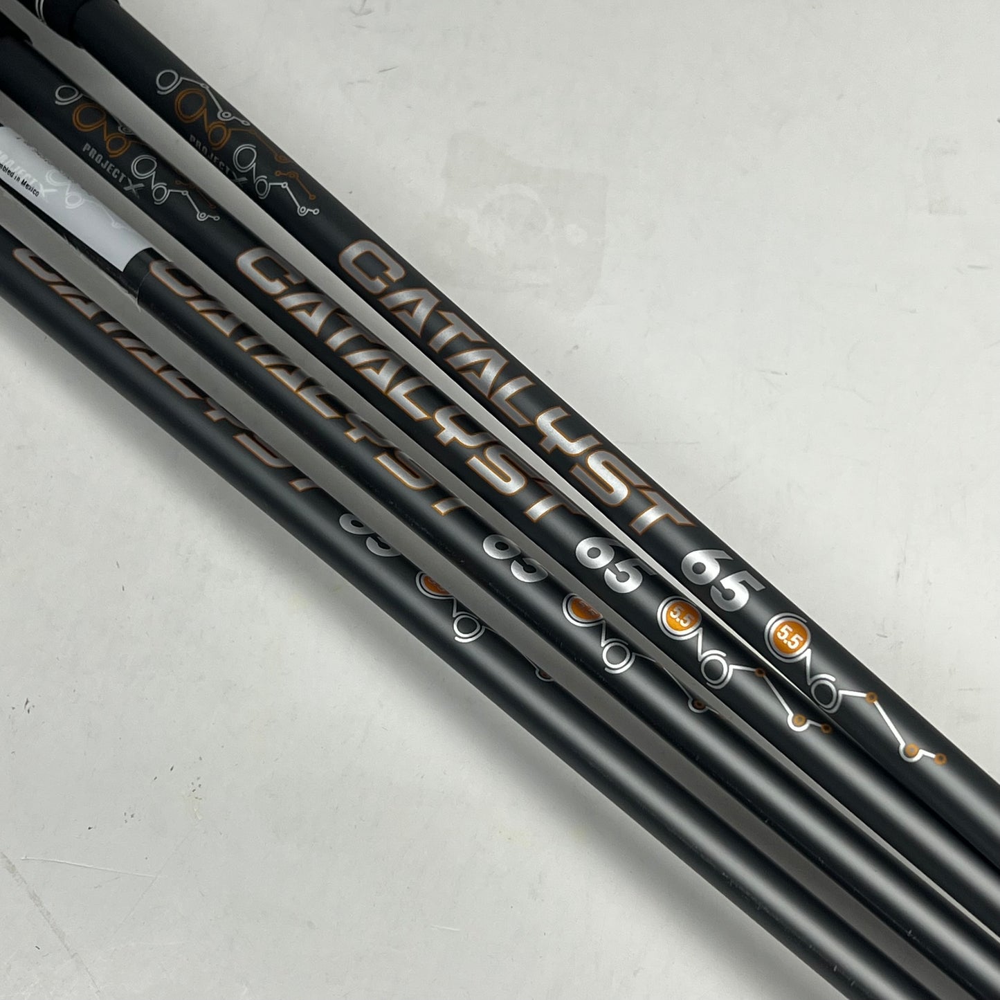 CALLAWAY (SET OF 4) Catalyst 65 5.5 Shaft & Grip W/ Maverick Irons 7,8,9 & P