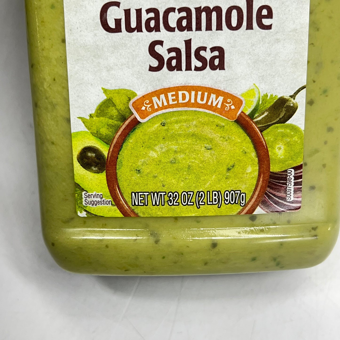 ZA@ HERDEZ (4 PACK) Guacamole Salsa  Medium 32 Oz Jug BB 11/26