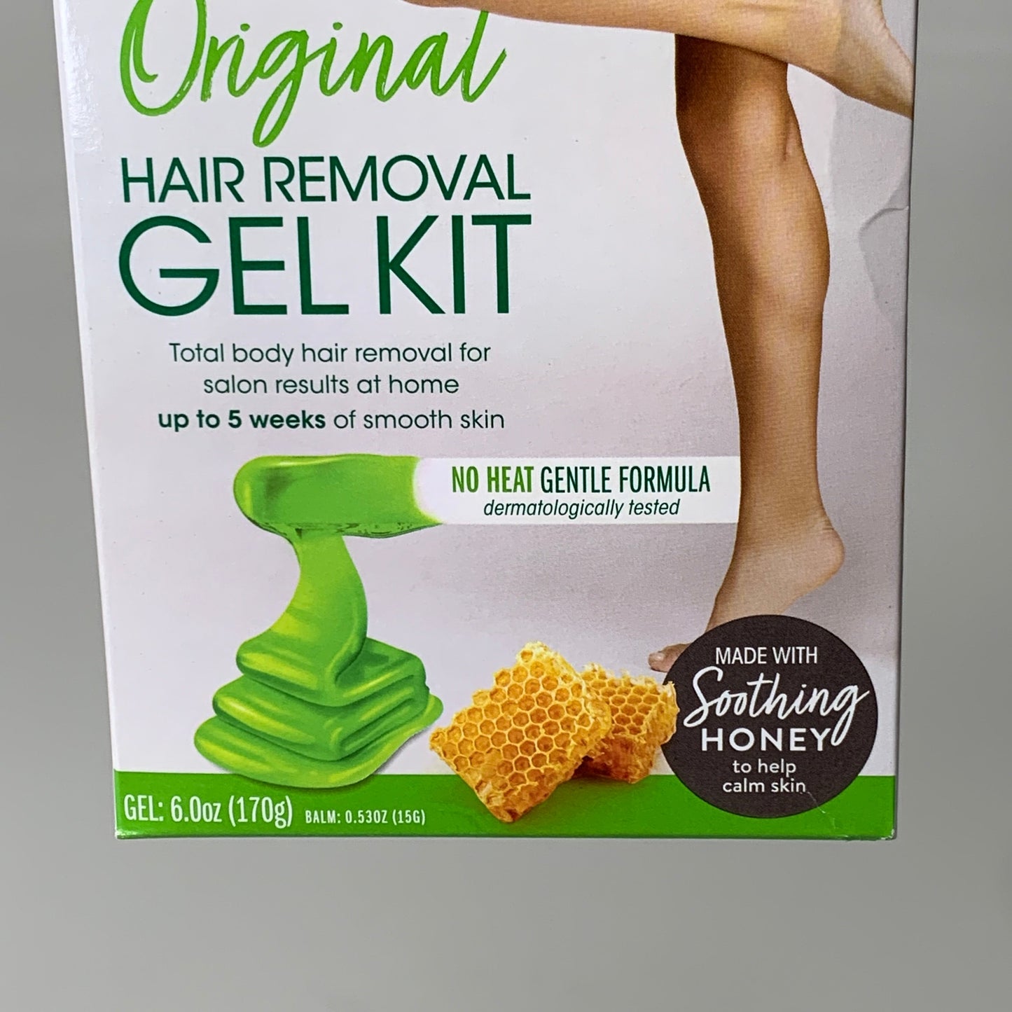 NADS Original Hair Removal Gel Kit Soothing Honey 3456 (New)