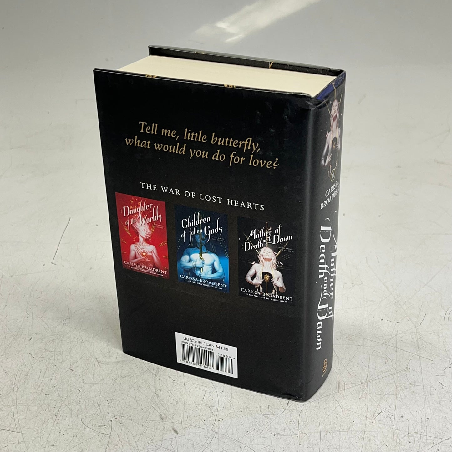 MOTHER OF DEATH & DAWN Hardcover #3 War Of Lost Hear Series By Carissa Broadbent