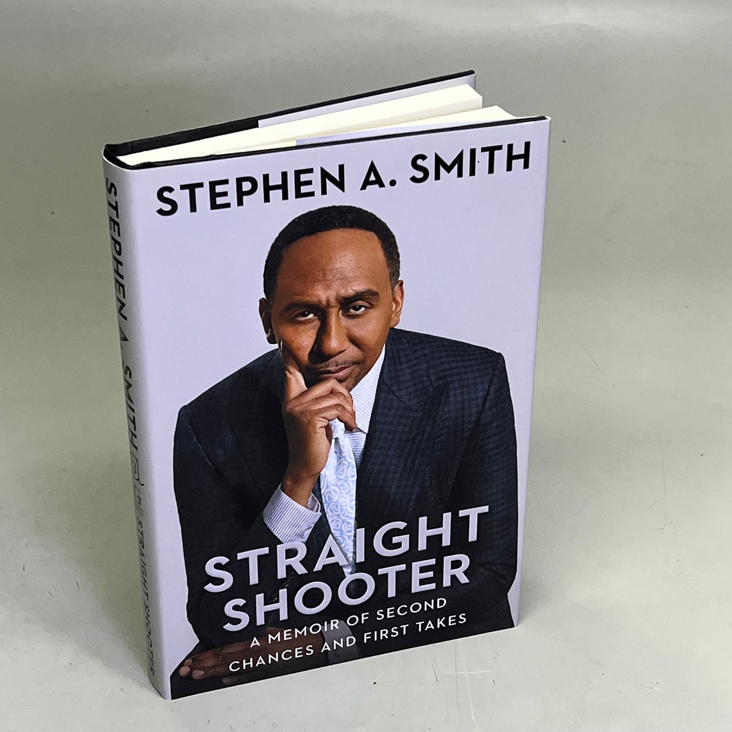 STRIAGHT SHOOTER  A Memoir Of Second Chances & First Takes Hardcover Book