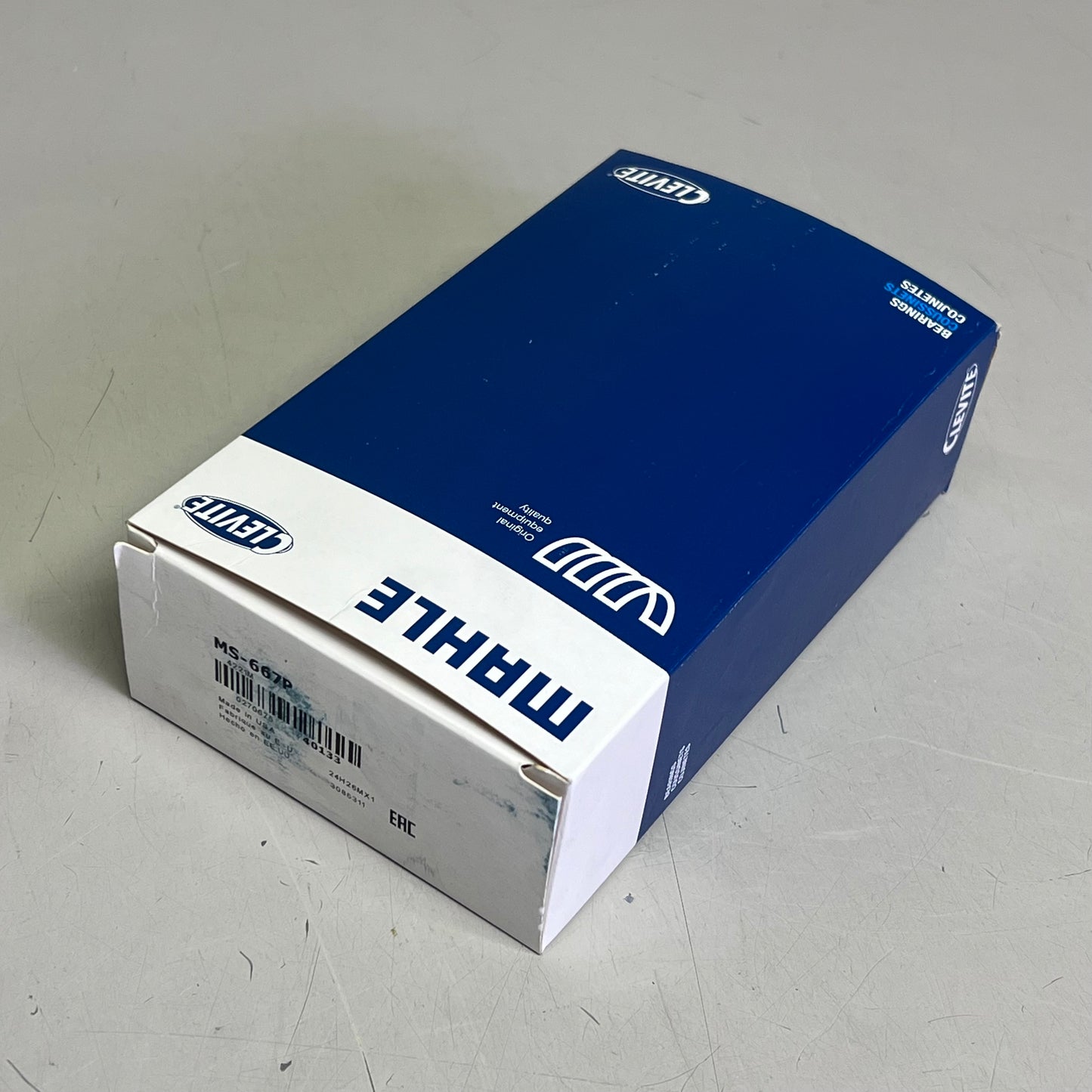 MAHLE P Series Standard Main Bearing Set Made In USA For Pontiac V8 MS-667P