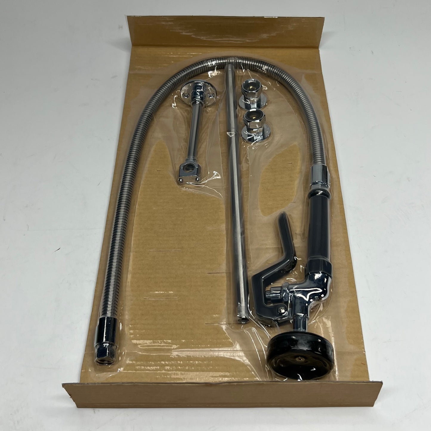 REGENCY 1.15 GPM Wall Mount 8" Center Pre-Rinse Faucet 600PRW8X
