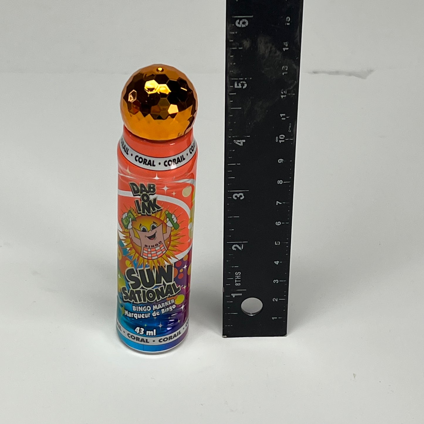 DAB O INK (12 PACK) Sunsational Bingo Marker Bright Ink 43ml/1.4 oz Coral C26
