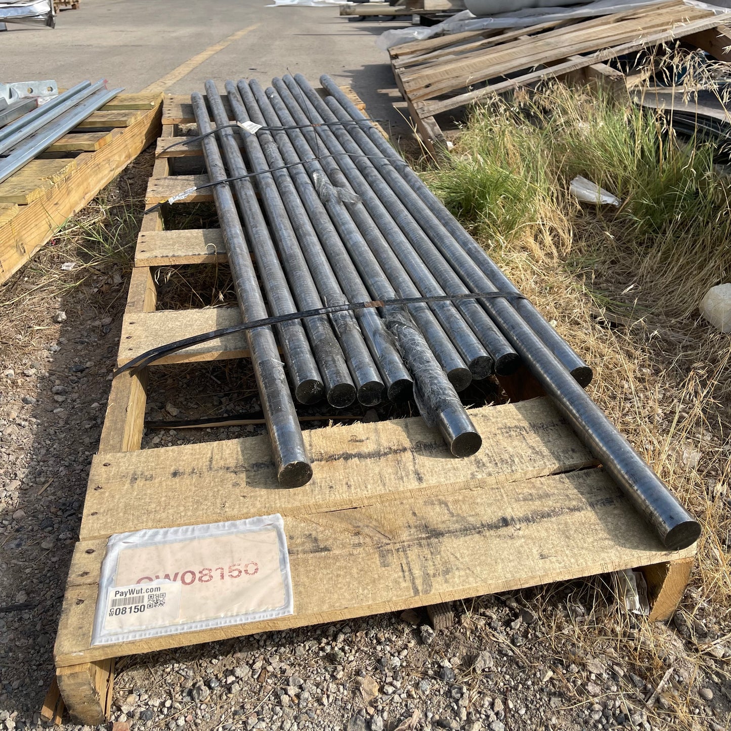 UNBRANDED Steel Rods for Machining/metalworking 6 ft ~418 lbs total