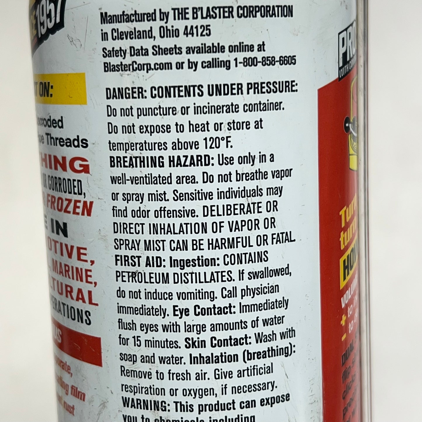 ZA@ BLASTER (2 PACK) Powerful Rust Penetrating Oil For Stuck Parts 11oz 16-PB-DS