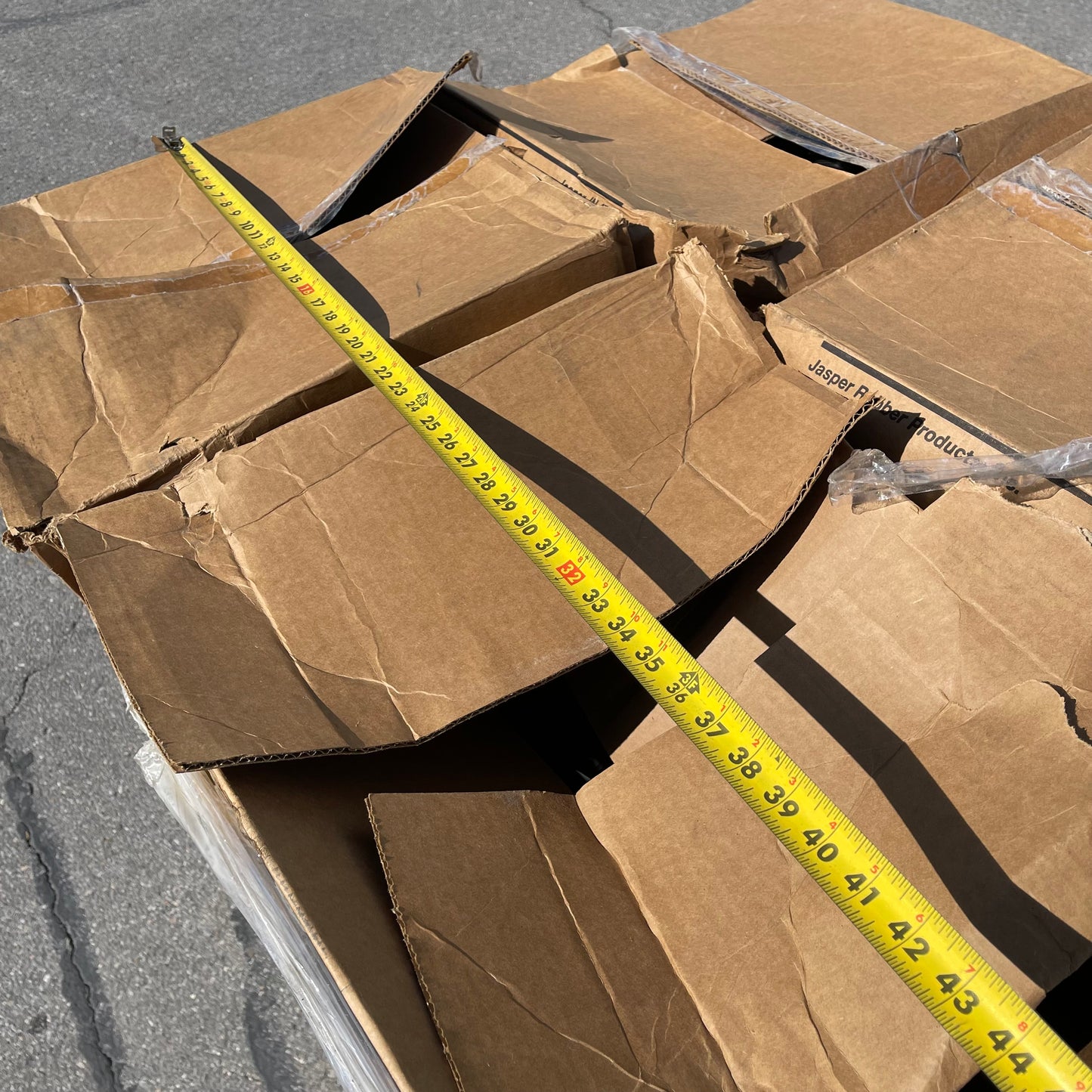 ZA@ Pallet of JASPER RUBBER Rectangle Gaskets 9"x6" 002652237 (AS-IS)(B)