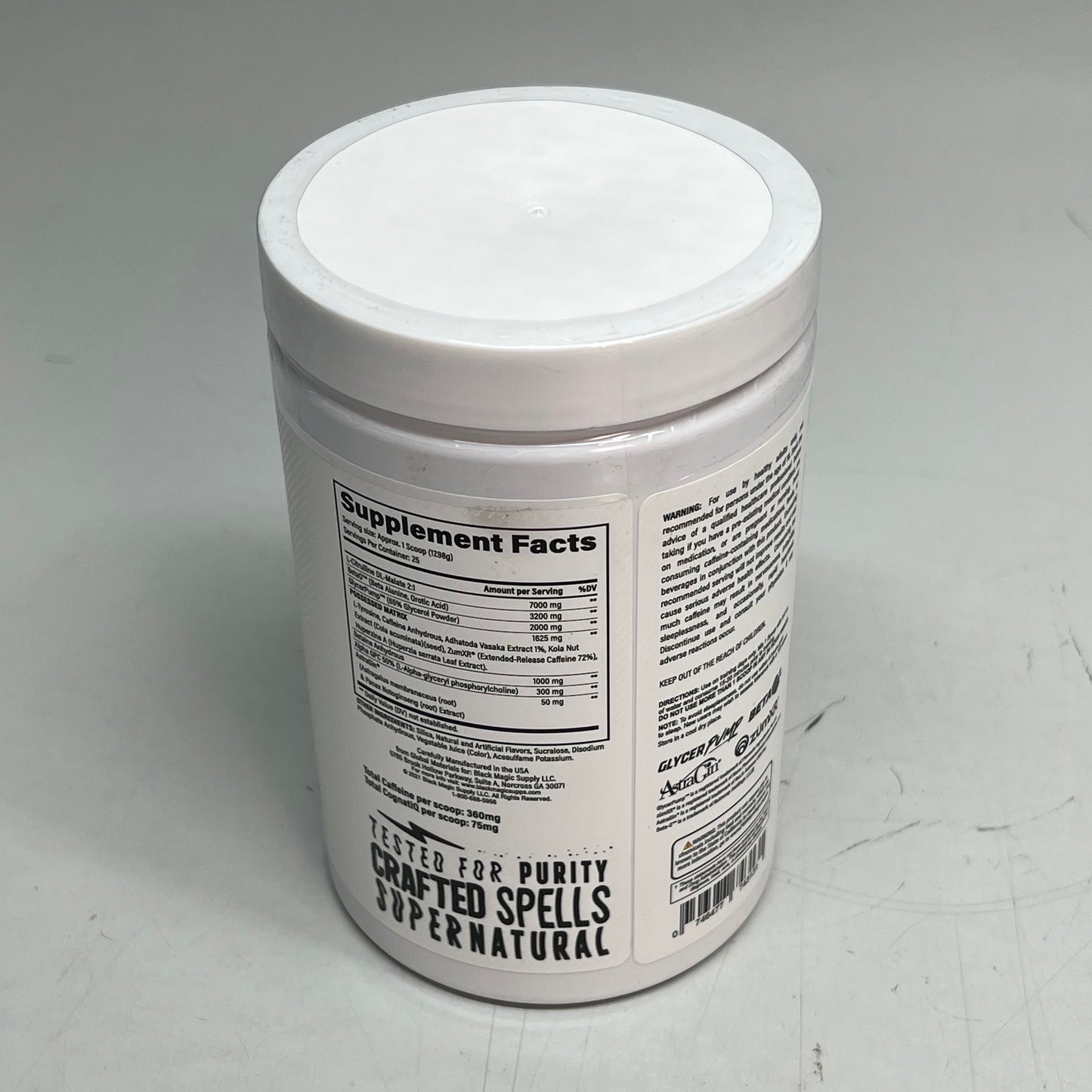 BLACK MAGIC BZRK Psychoactive Waves Preworkout Mango Sunrise Flavor 25 Servings