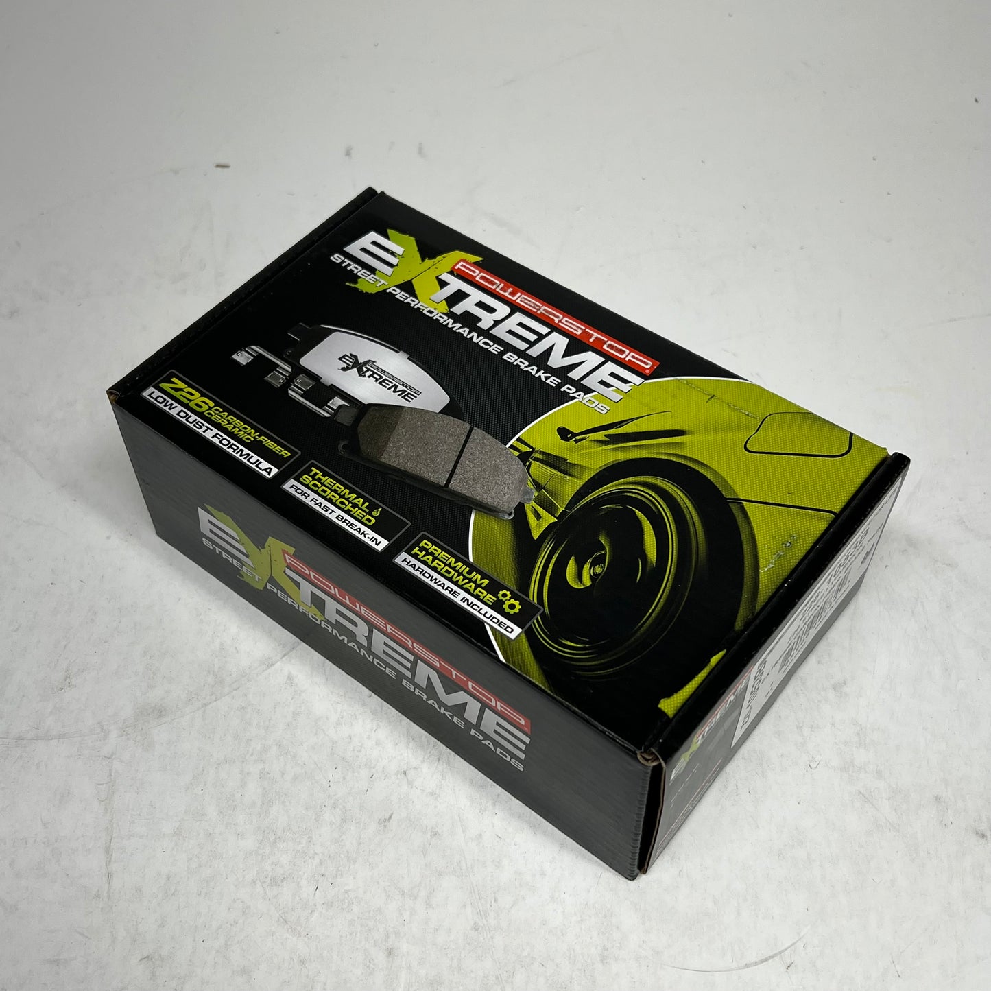POWER STOP Street Performance Carbon Fiber Ceramic Brake Pads Z26-1053B